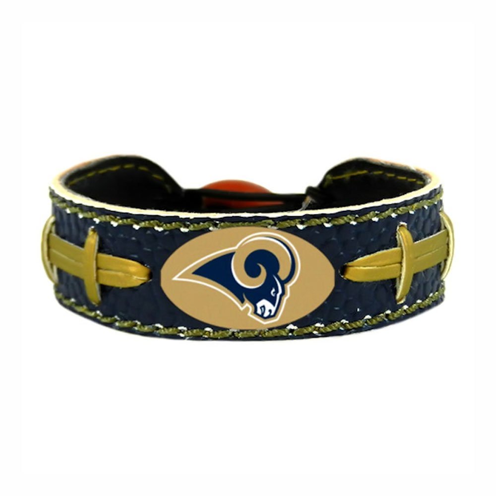 St. Louis Rams Team Color NFL Football Bracelet