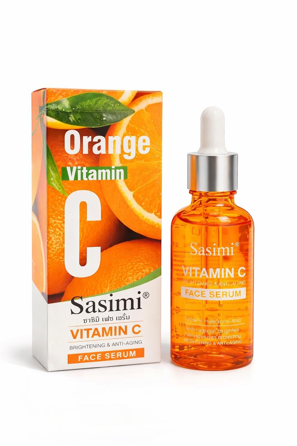 Vitamin C Face Serum For Glowing Skin, Brightening & AntiAging Serum For Dark Spots, Pigmentation & Dull Skin, Hydrating Skin C