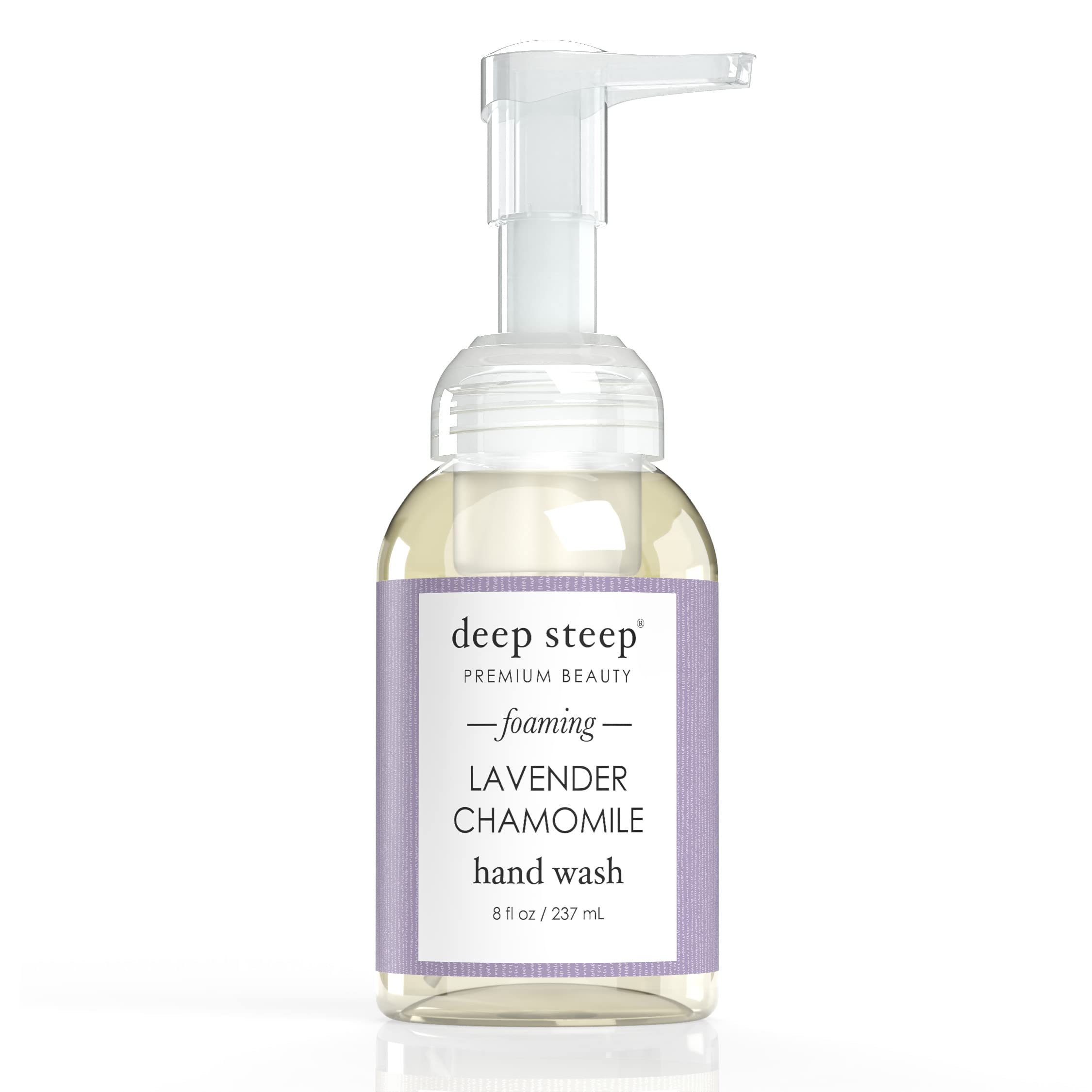 Deep Steep Foaming Handwash, Lavender Chamomile, 8 Ounces