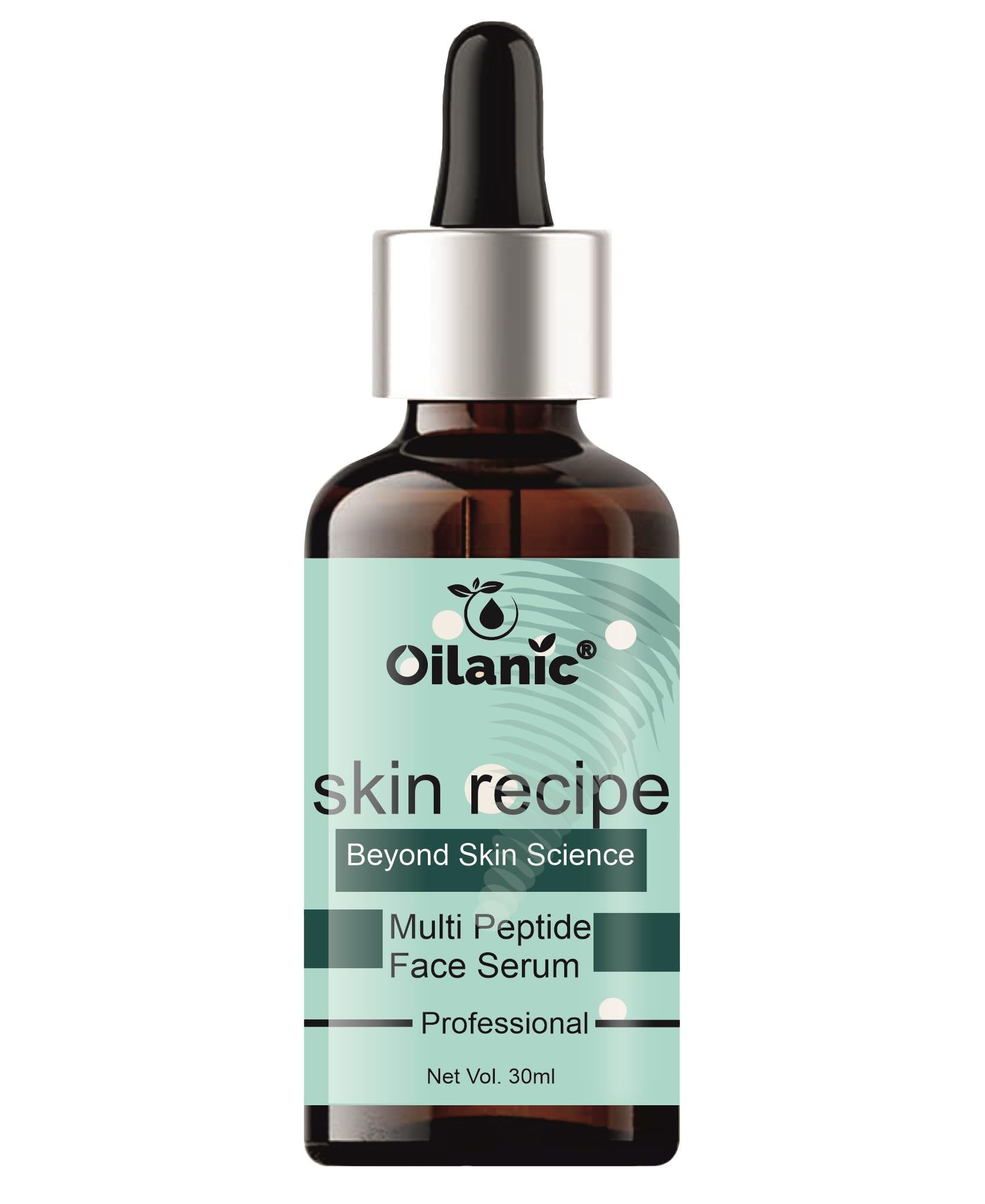 Oilanic Multi Peptide Face Serum For Ageless Younger Skin | Collagen Boosting, Hydrating & Overnight Repair Serum | For Men & Wo