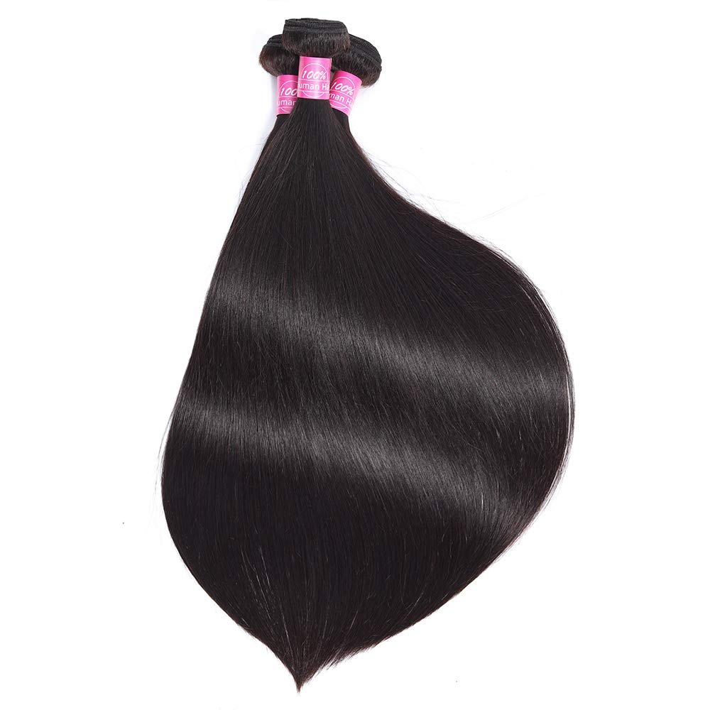 Fq Straight Bundles Human Hair 26 28 30 Inch 10A Brazilian Straight Human Hair Bundles 100% Unprocessed Virgin Straight Weave Hu