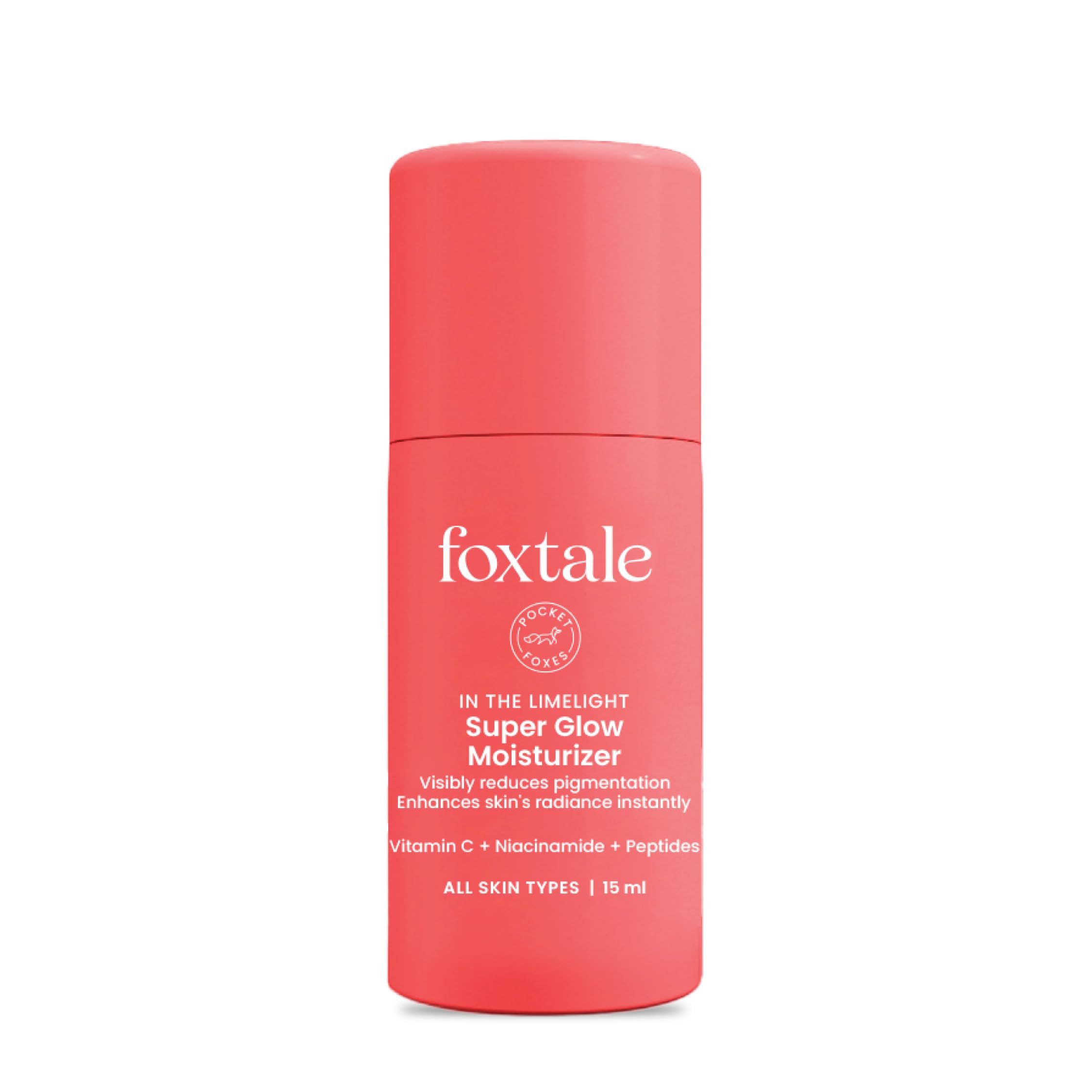 Foxtale Vitamin C Super Glow Winter Moisturizer With Niacinamide, Squalene For Instant Brightening, Hydration & Glowing Skin | R
