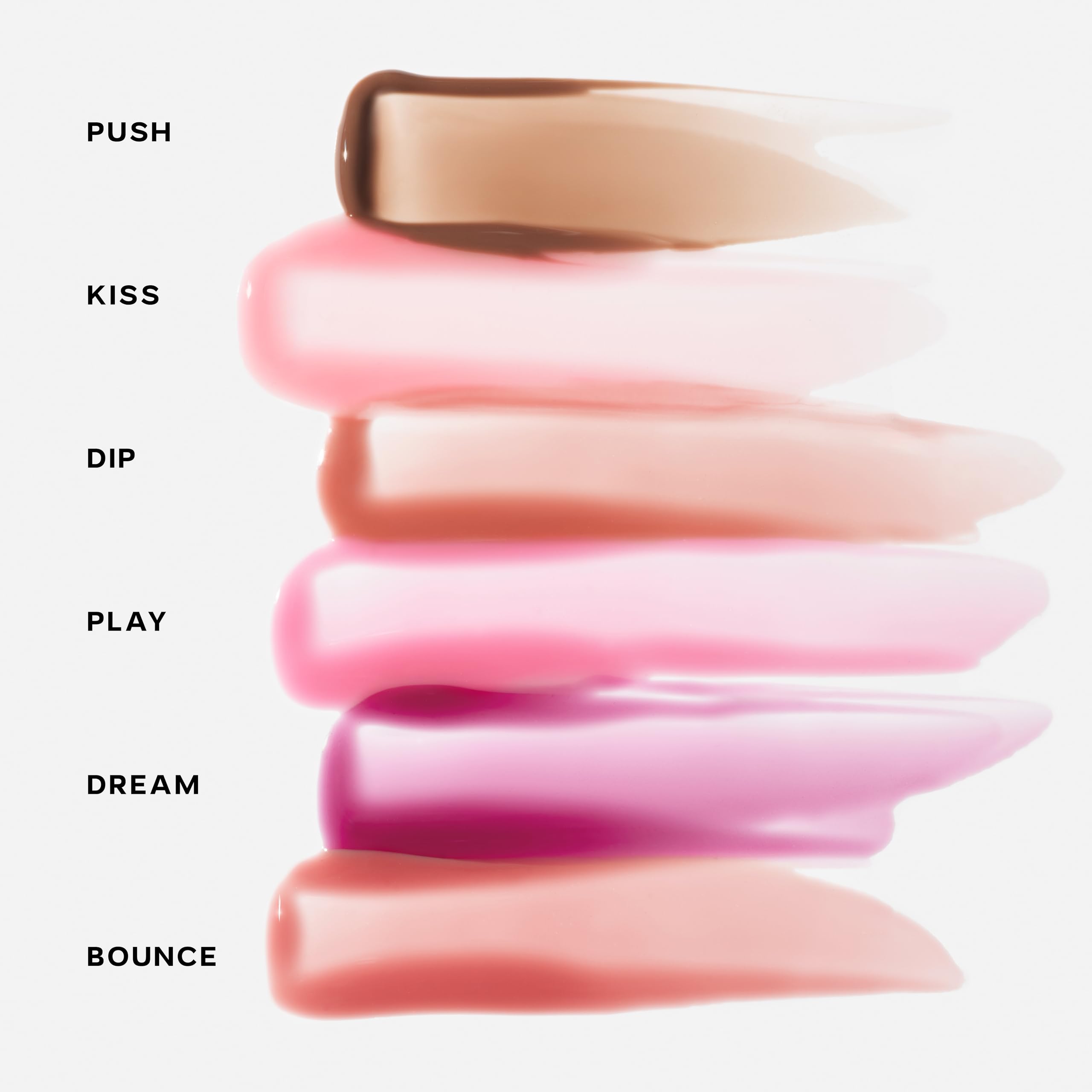 Saie Glossybounce High-Shine Hydrating Lip Gloss Oil - Sheer Tinted Lip Oil With Hyaluronic Acid + Jojoba Oil For Long-Lasting M