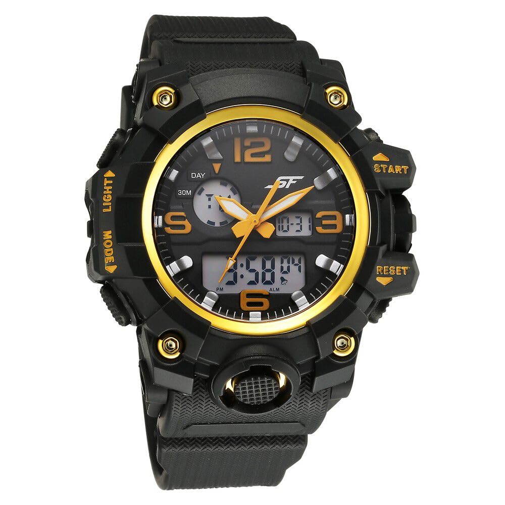 Sf Sparq Ana Digi Black Dial Polyurethane Strap Watch For Men77129Pp05W