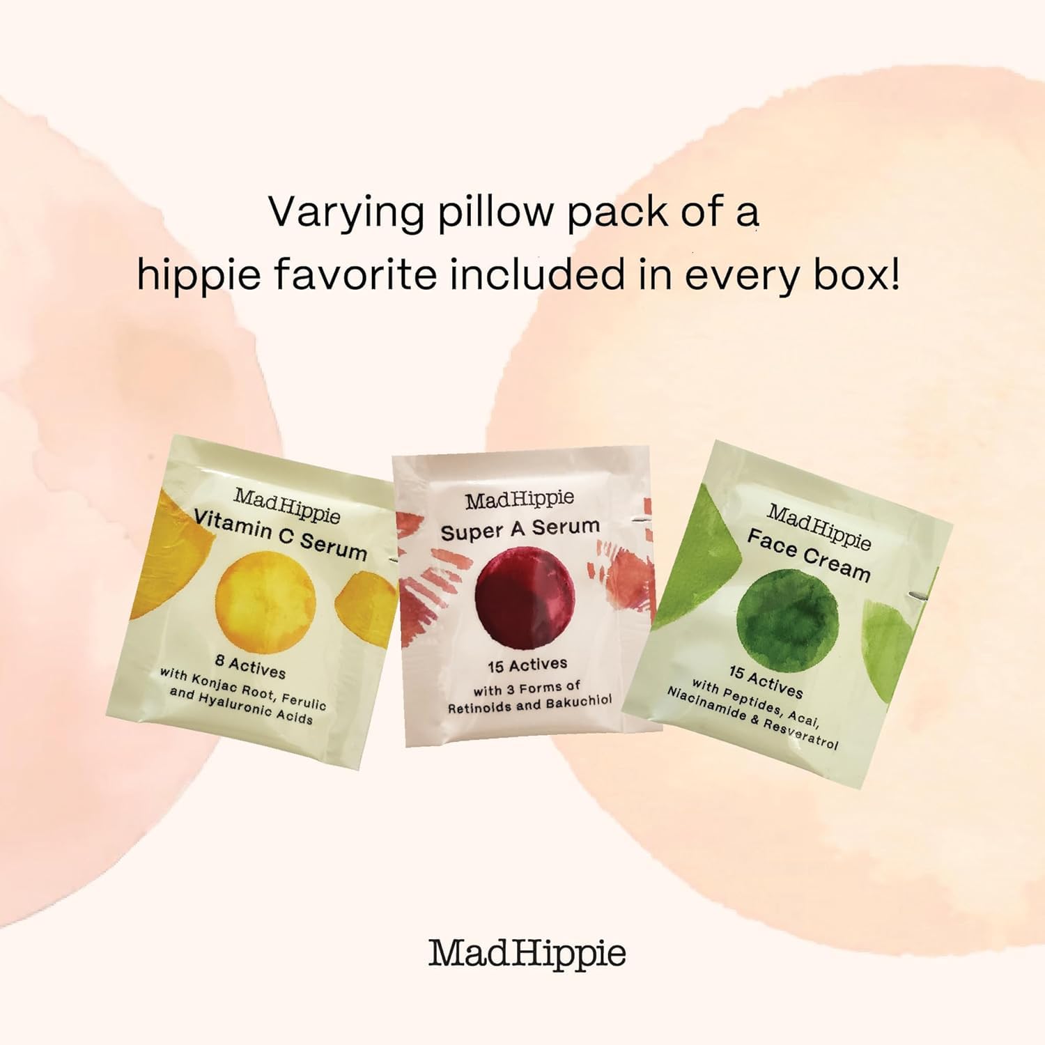 Mad Hippie Cream Cleanser - Hydrating Facial Cleanser with Jojoba Oil, Green Tea, Orchid Extract, and Hyaluronic Acid, Gentle Fa