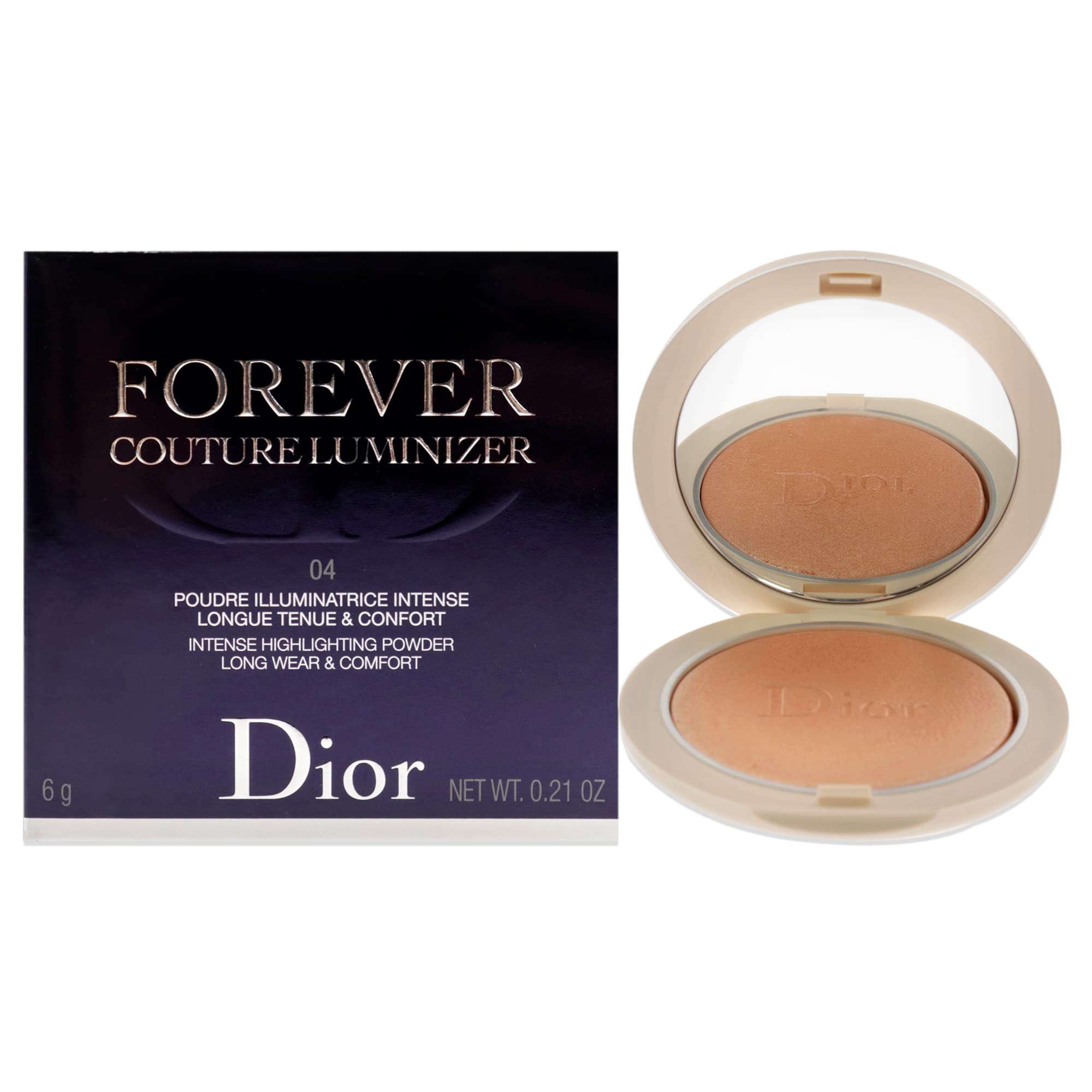Forever Couture Luminizer - 04 Golden Glow By Christian Dior For Women - 0.21 Oz Highlighter