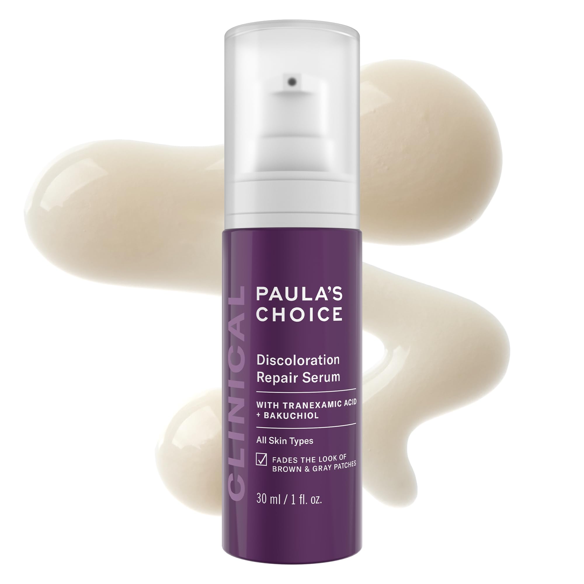 Paula's Choice CLINICAL Discoloration Repair Face Serum with Tranexamic Acid, Facial Serum for Stubborn Dark Spots, Post-Acne Ma