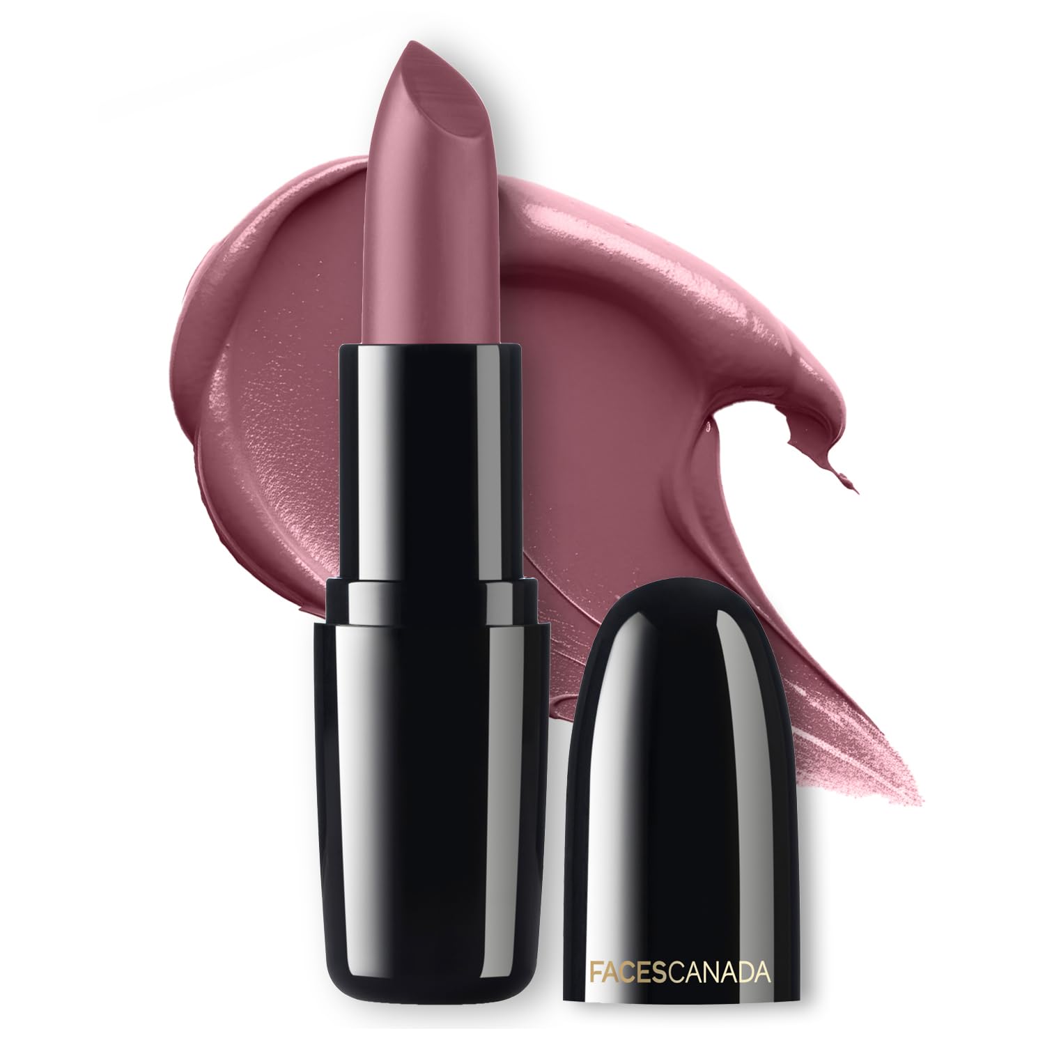 FACESCANADA Weightless Creme Lipstick - Plum Peach 06 | Infused with Vitamin E | Creamy Texture | Hydrating Lipstick | Ultra Glo