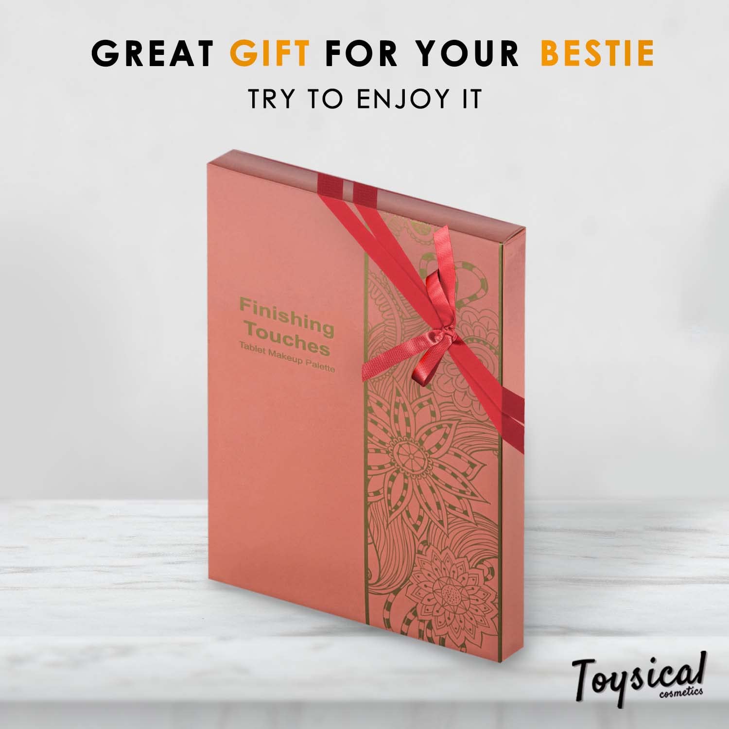 Toysical All In One Makeup Kit In Leather Case - Eye Shadow Palette Makeup For Girls, Teens And Women, Highly Pigmented - 88 Col