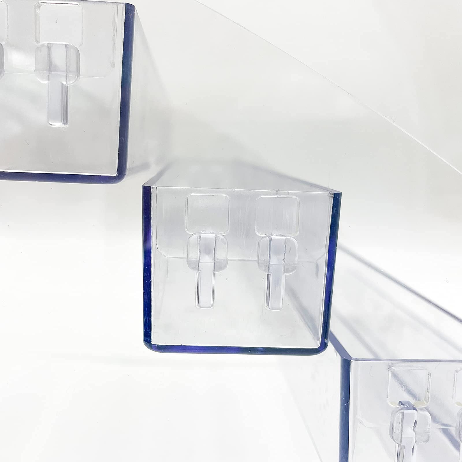 MineSign Acrylic Sunglasses Organizer - 5 Layer Clear Eyeglasses Display Case for Tabletop Storage - Model 1