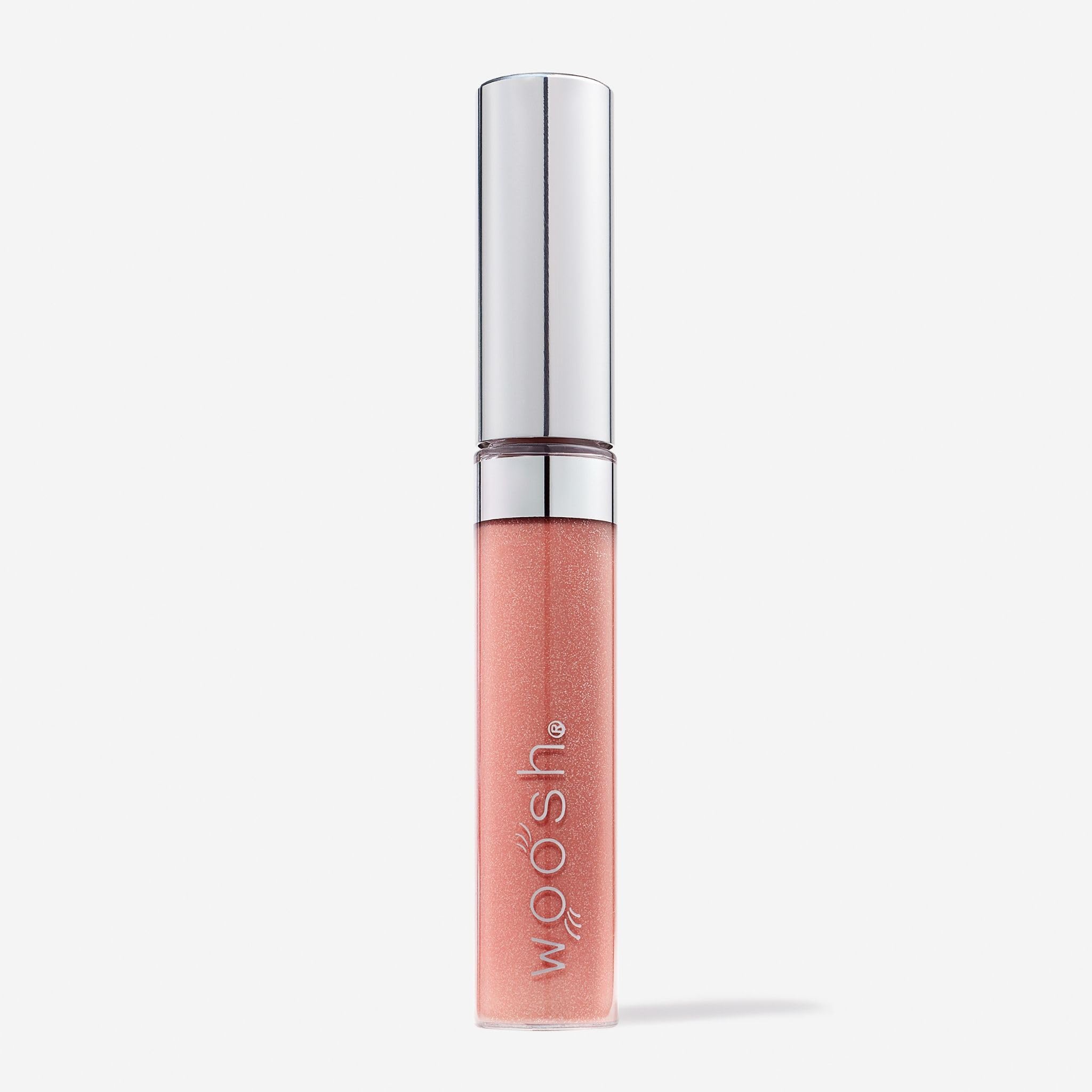 Woosh Beauty, Spin-On Lip Gloss, Hydrating Hyaluronic Acid & Shea Butter, No Fine Lines, Shine Finish, Vegan & Cruelty-Free - Ve