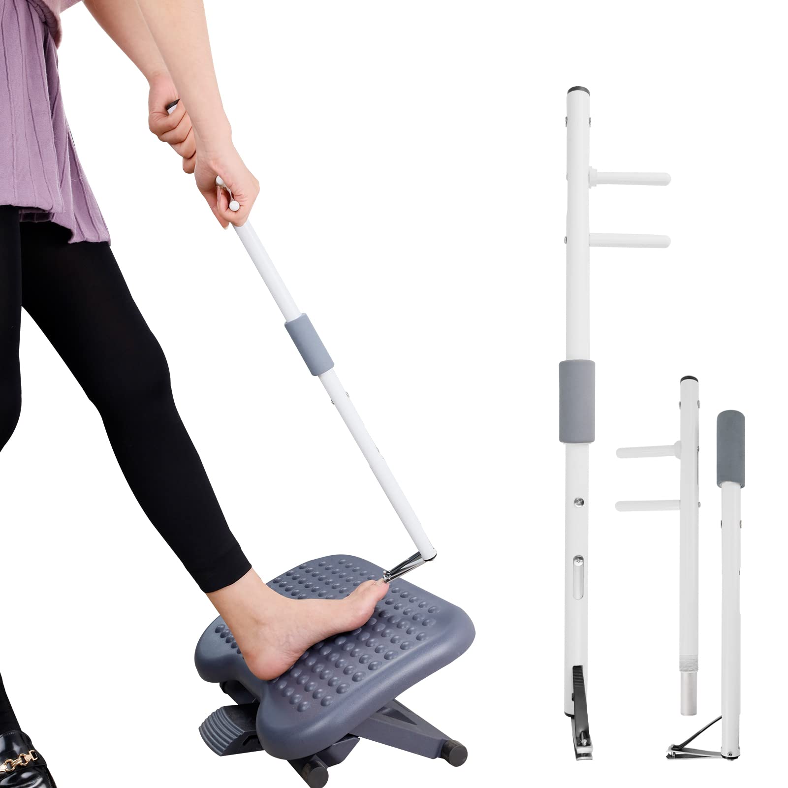 Long Handled Toenail Clippers Wide Jaw Opening, Free Bending, for Thick Nails, for The Seniors, Overweight, Disabled with Arthri