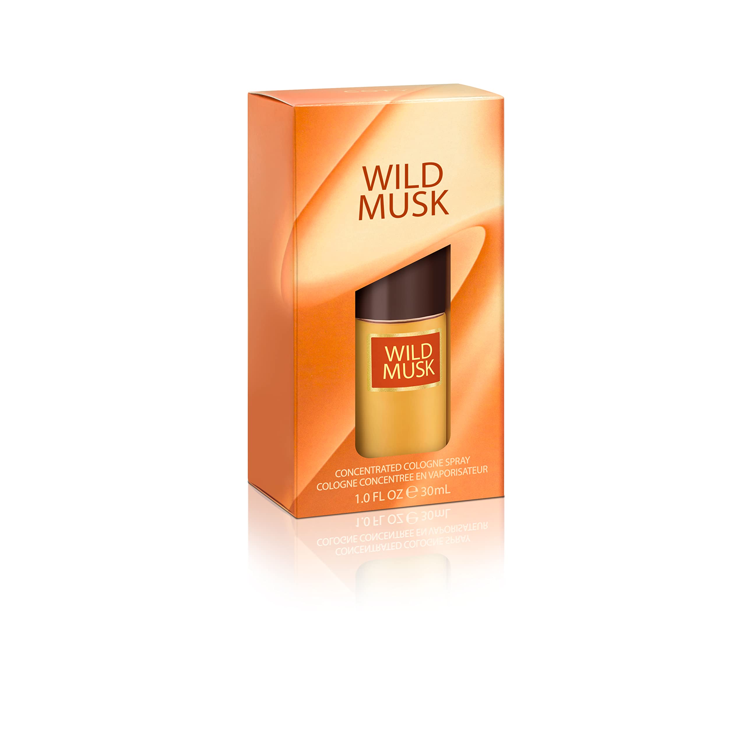 Coty Wild Musk Cologne Concentrate Spray 1 Fluid Ounce Women's' Fragrance in a Floral Scent, Great Gift for Cologne or Perfume L