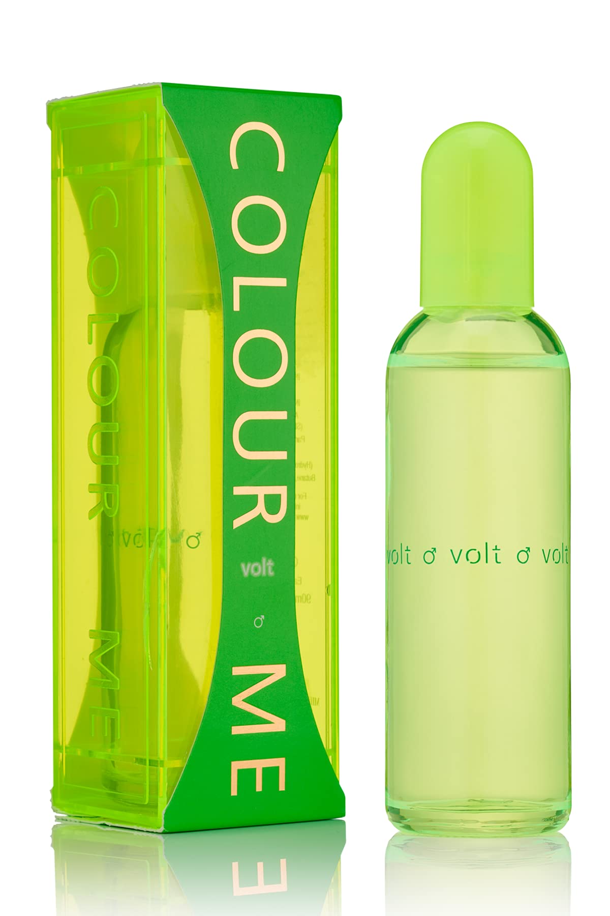 Colour Me Volt by Milton-Lloyd - Perfume for Men - Aromatic Fougere Scent - Opens with Bergamot and Lemon - Blended with Pepper 