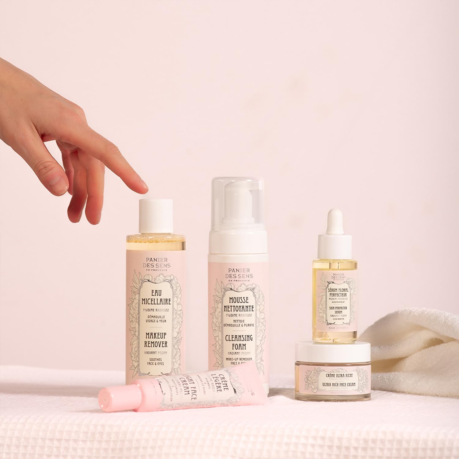 Panier Des Sens - Micellar Water - With Cornflower + Rose + Peony Extract - Cleansing & Radiance - Make Up Remover For Women Mad