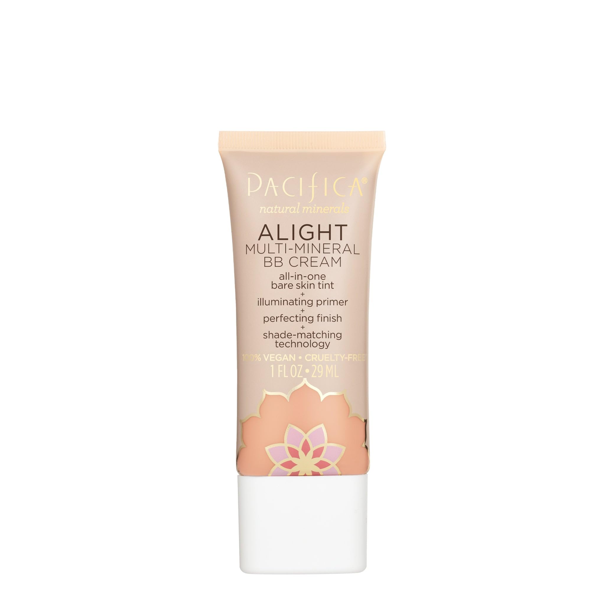 Pacifica Beauty, Alight Multi-Mineral BB Cream, 1 fl oz., Shade 06 Medium, 100% Vegan & Cruelty Free