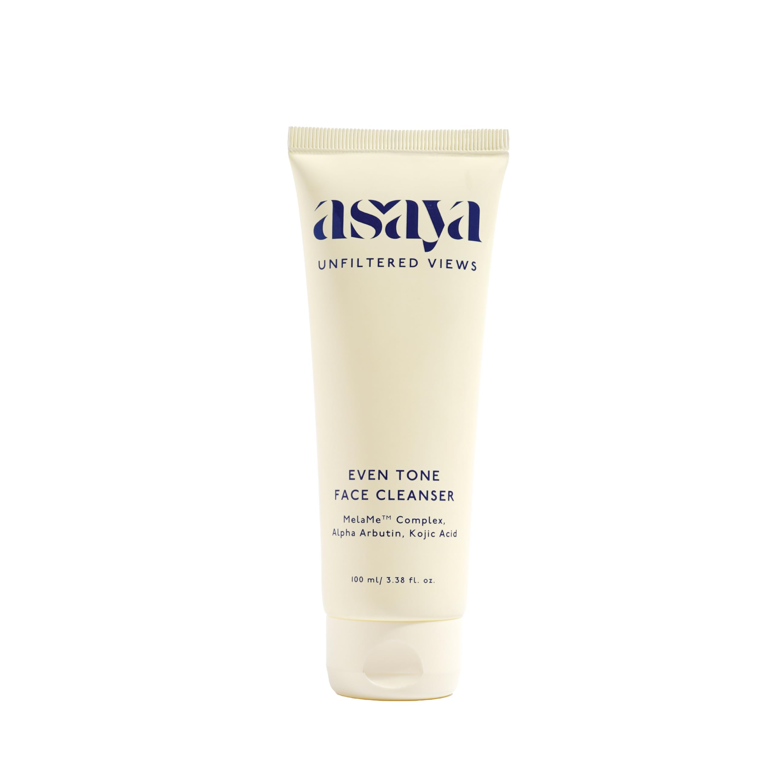 Asaya Dark Spot Removal Face Wash | Fades Spots, Acne Marks & Evens Tone | Melame Complex, Kojic Acid & Alpha Arbutin Face Wash 