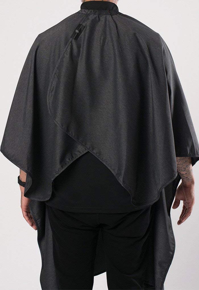 Barber Strong The Cape, Hair Repelling And Static-Reducing Material, Flexible Elastic Neckband For Comfort, Water Resistant Fabr
