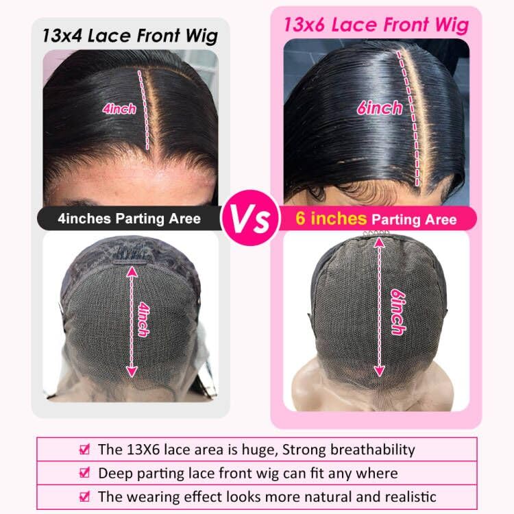 Pizazz 13X6 Hd Transparent Lace Front Wigs Human Hair Pre Plucked 180 Density Brazilian Body Wave Frontal Wigs Human Hair With B