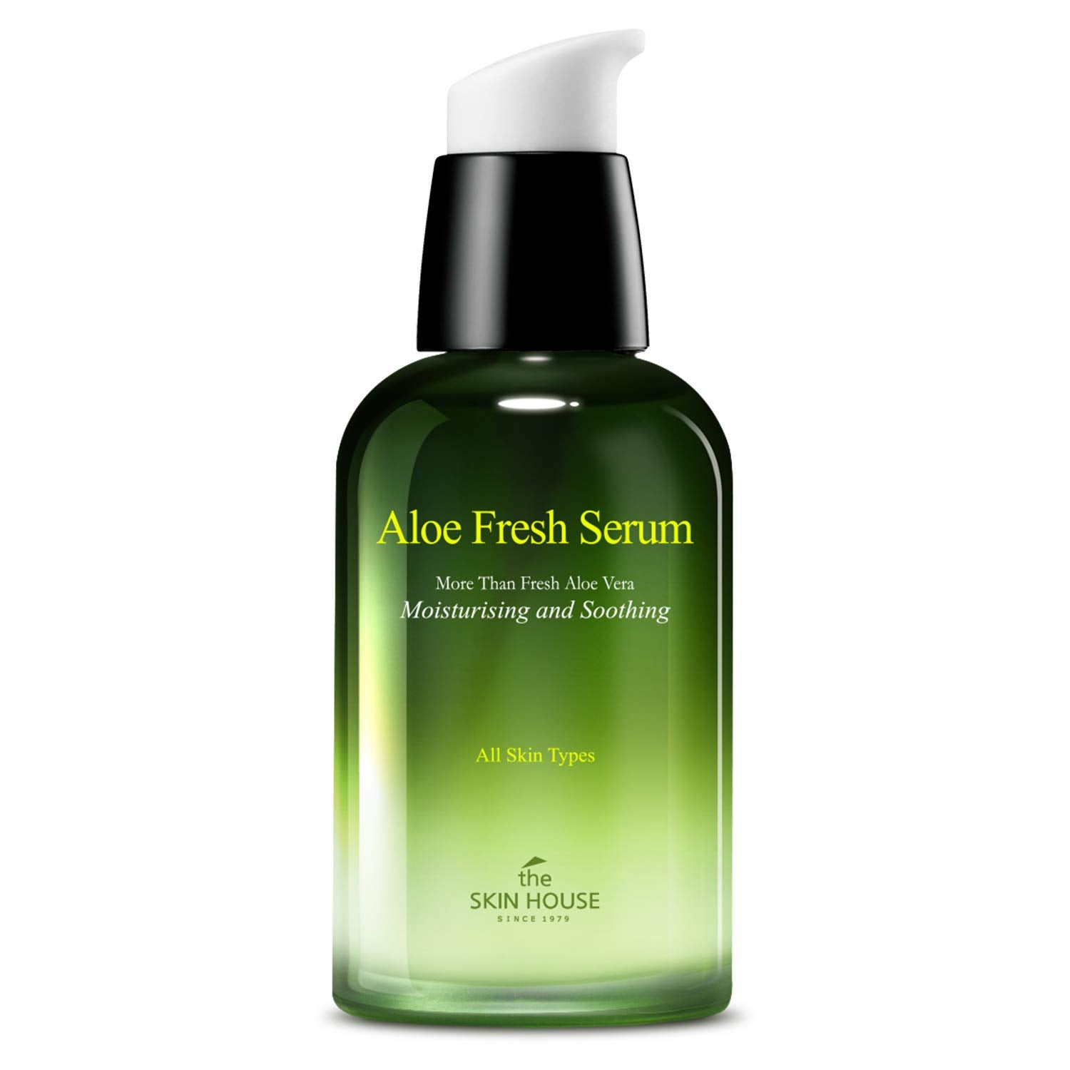 THE SKIN HOUSE Aloe Fresh Serum 1.7 fl.oz Soothing, Calming, Moisturizing | Aloe Vera, Collagen, Betaine | Korean Skincare, Faci