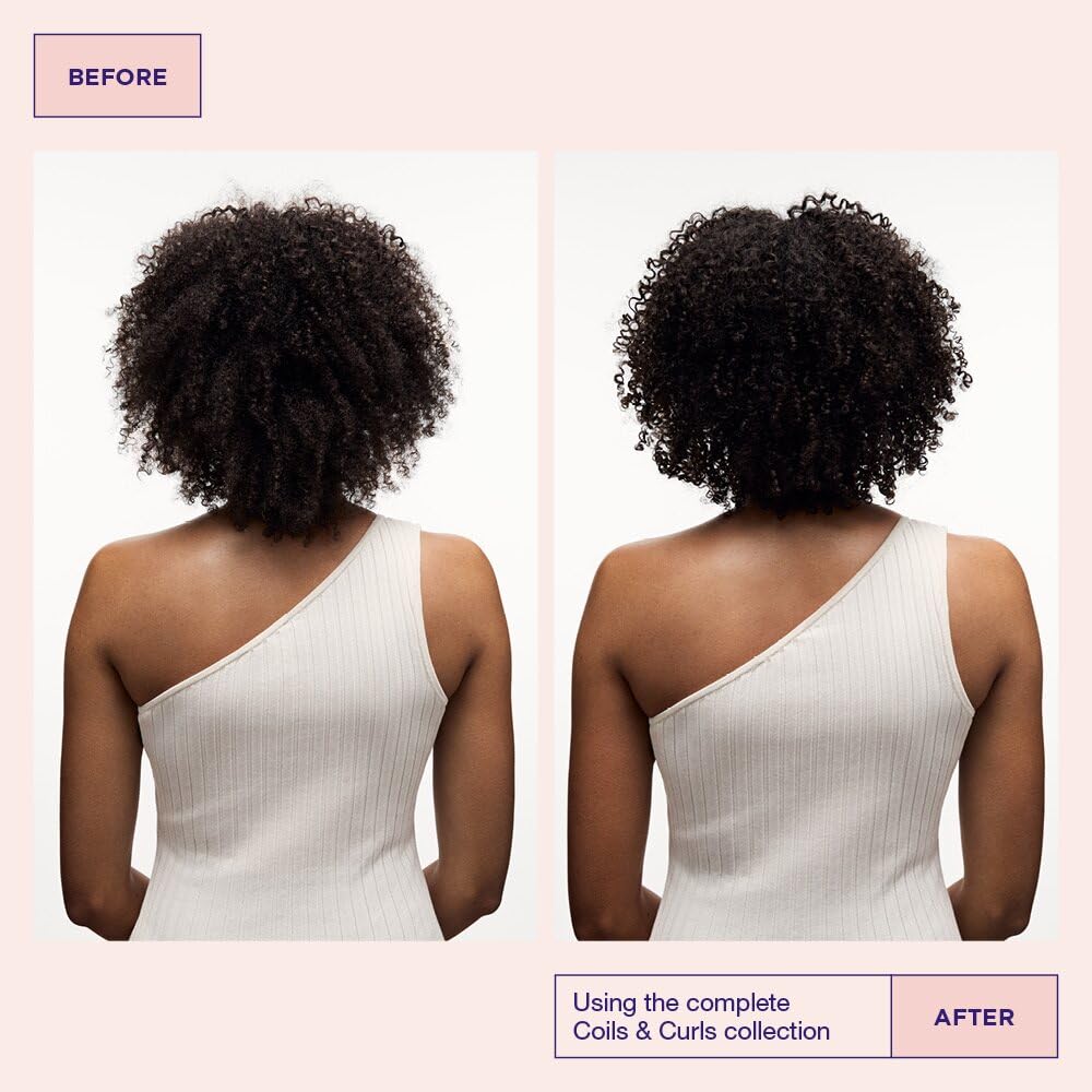 Maria Nila coils & curls Oil-In-cream, 34 Fl Oz, For curly & Wavy Hair, Jojoba oil to Stay Hydrated while Washing, Shea butter f