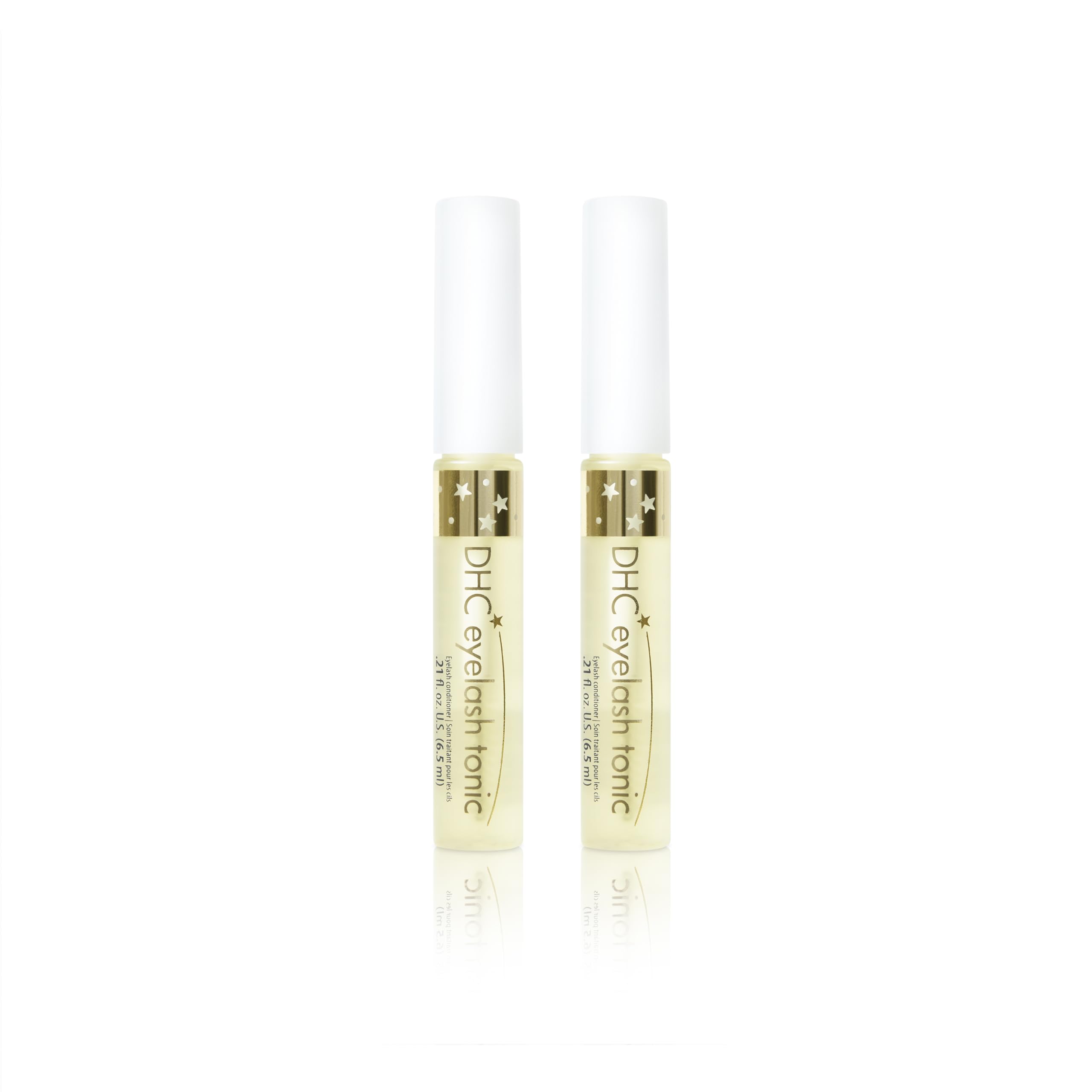 DHC Eyelash Tonic 2 pack, Strenghtening and Conditioning Eyelash Gel, Ideal for brittle lashes or post-extension care, 0.21 fl. 