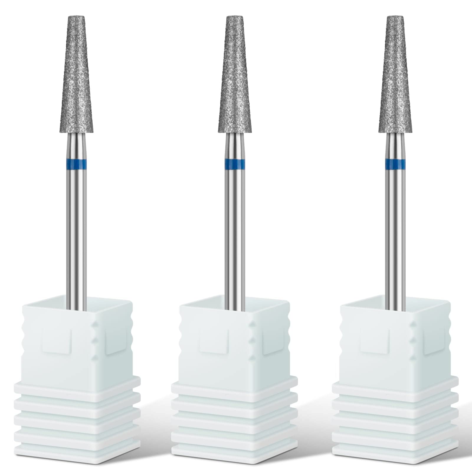Rolybag Cuticle Nail Drill Bits Tapered Shape Cuticle Drill Bit For Nail Drill Bit 3/32    Professional Safety Cuticle Clean Dri