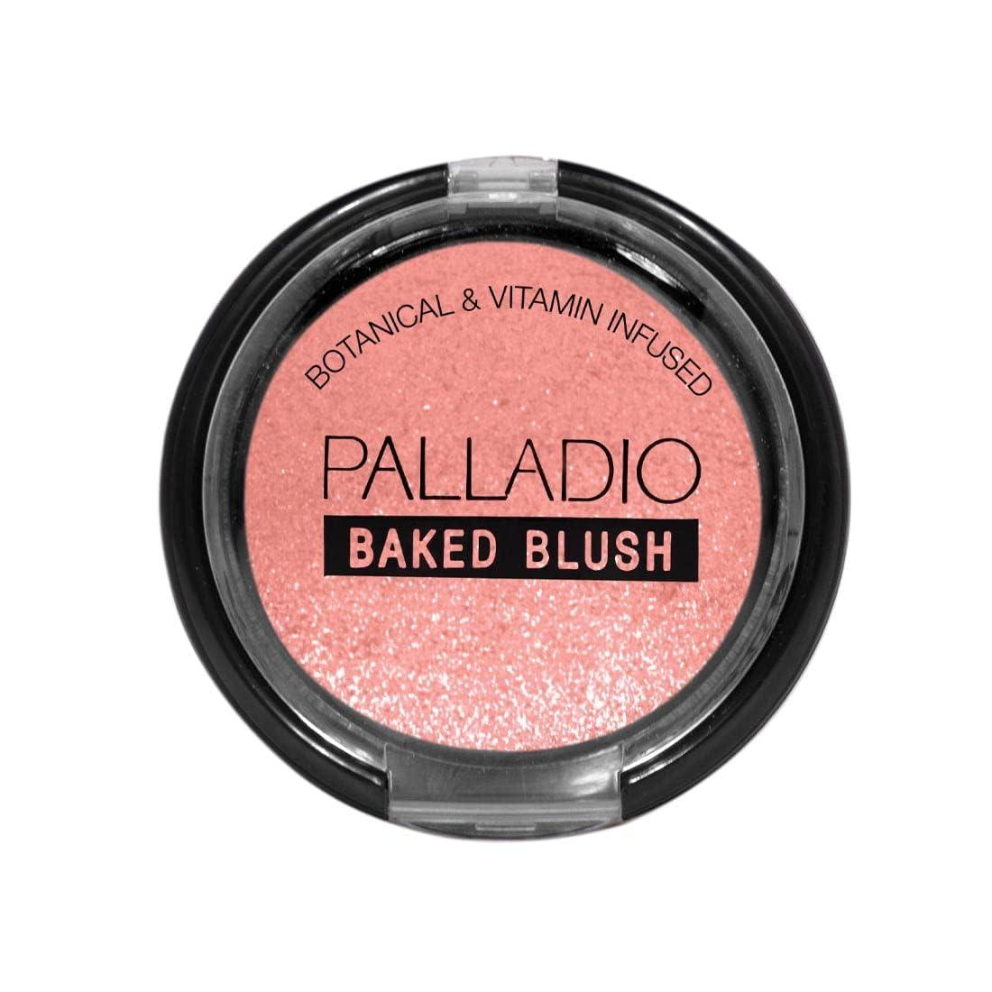 Palladio Baked Blush, Highly Pigmented Shimmery Formula, Easy to Blend and Highly Buildable, Apply Dry for a Natural Glow or Wet