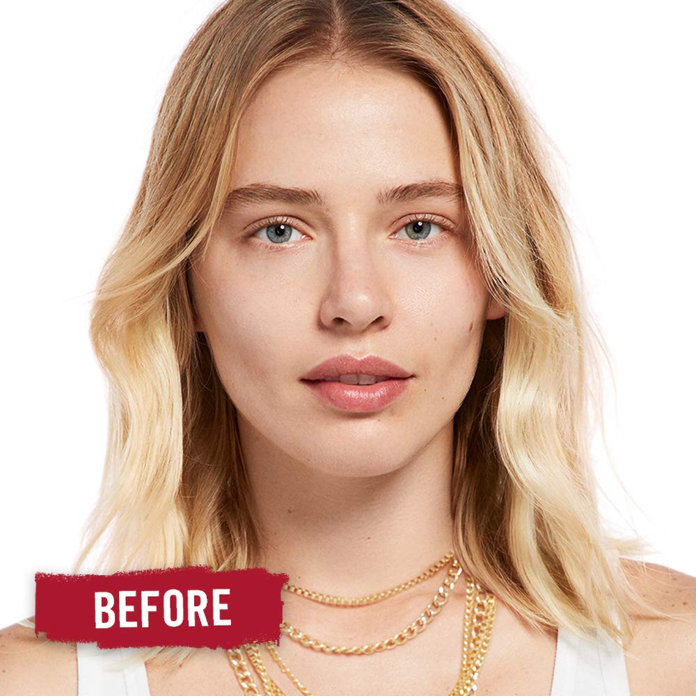 Rimmel London Exaggerate Waterproof Eye Definer Eyeliner, Highly Pigmented, Long-Wearing, Built-In Smudger, 261, Noir, 0.01Oz