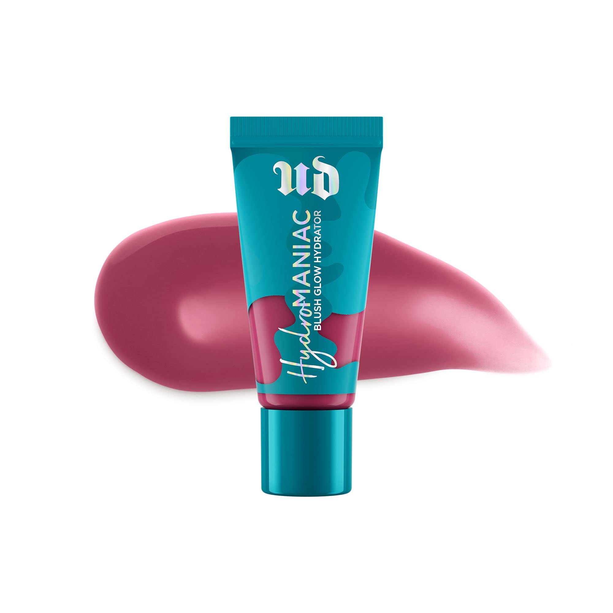Urban Decay Hydromaniac Dewy Liquid Blush (Unhinged - Berry Mauve), Long-Lasting & Buildable Plumping Cheek Tint with 24HR Hydra