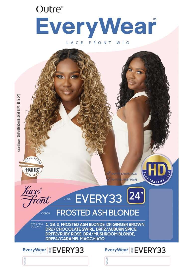 Outre Lace Front Wig - Everywear - Every33 (DARK BROWN 2)