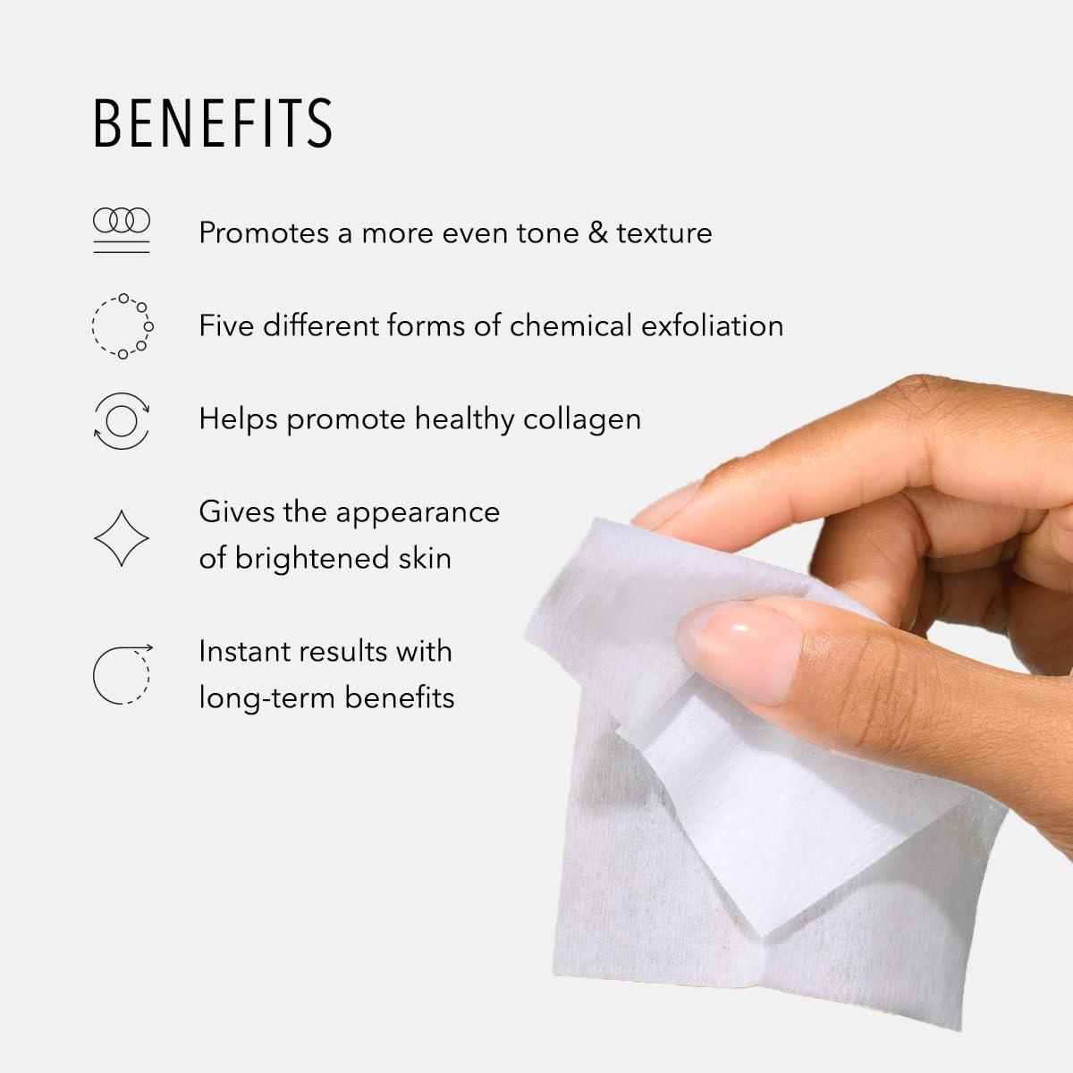 Hydropeptide 5X Power Peel, Daily Resurfacing Pads, Smooth Away Appearance Of Wrinkles And Fine Lines, Better Skin, 4 Ounce