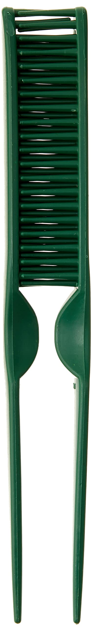 CocoBlack Naturals 3 Row Styling Comb For Detangling, Defining And Separating Curls (Green)