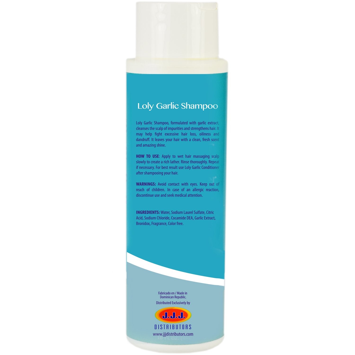 EASY LOOK Loly Garlic Shampoo Unscented 16 OZ