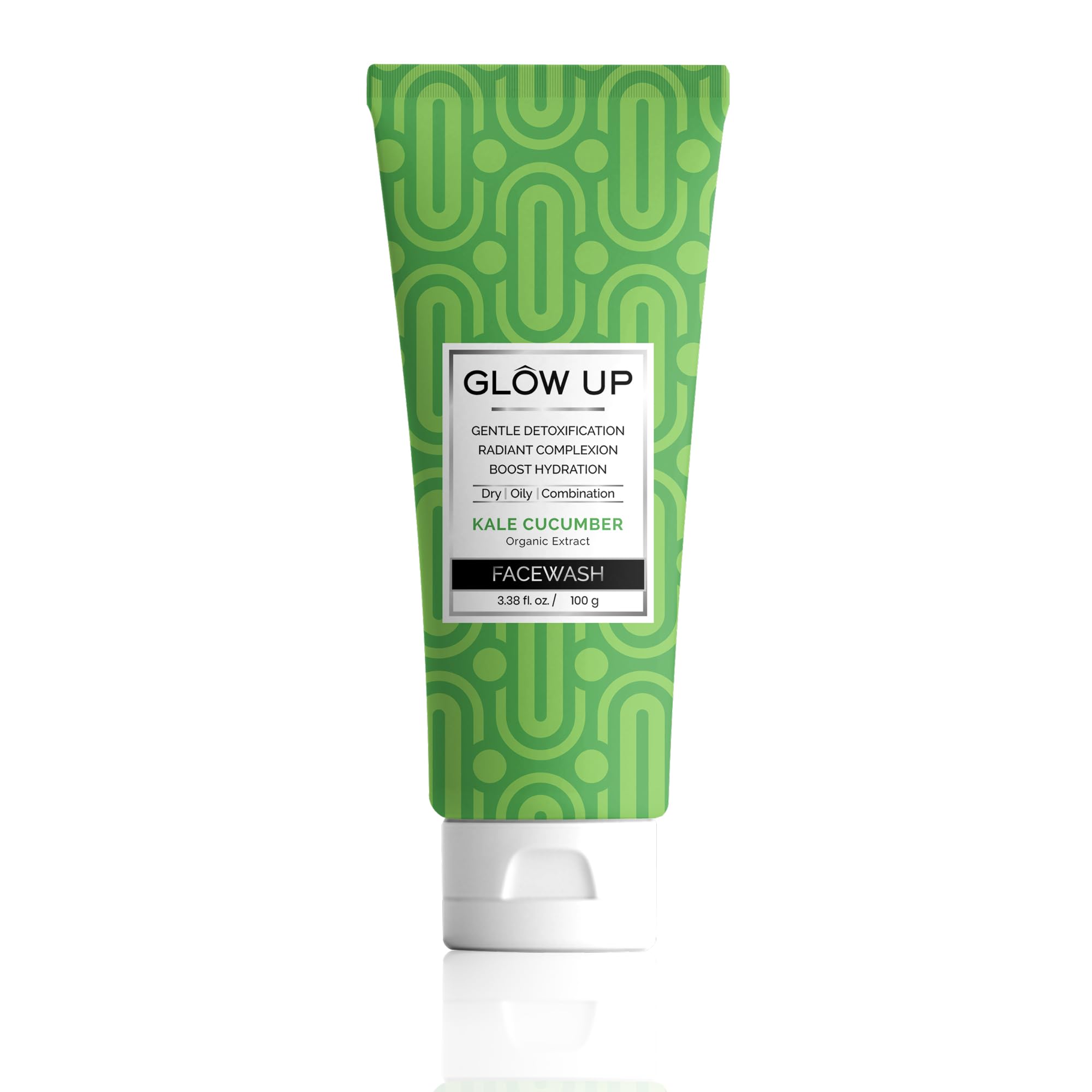 Kale Cucumber Facewash  100G | For All Skin Types | Gentle Detoxification | Boost Hydration | Radiant Complexion | For Men And 