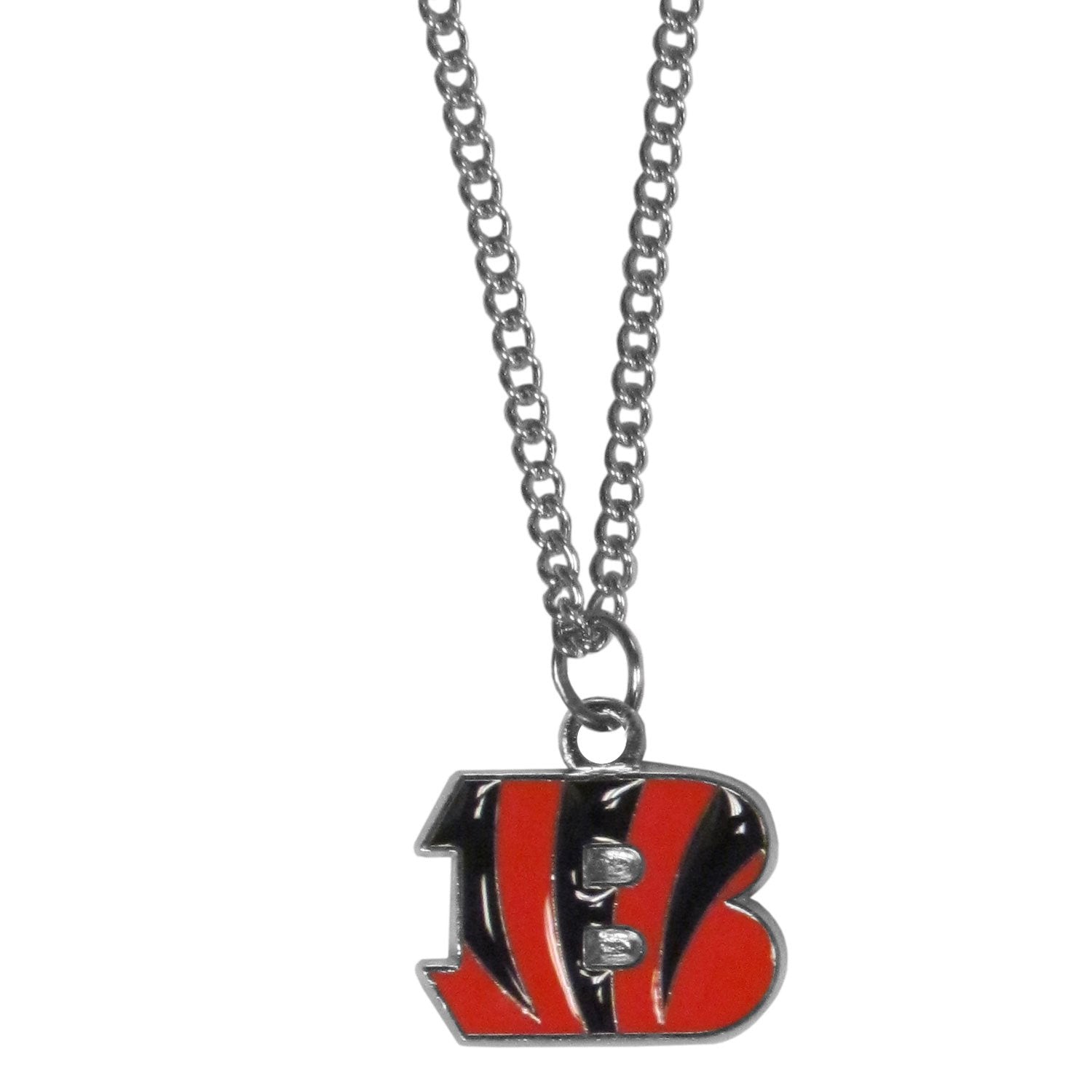 Siskiyou Sports NFL Cincinnati Bengals Chain Necklace Womens, One Size, Team Colors