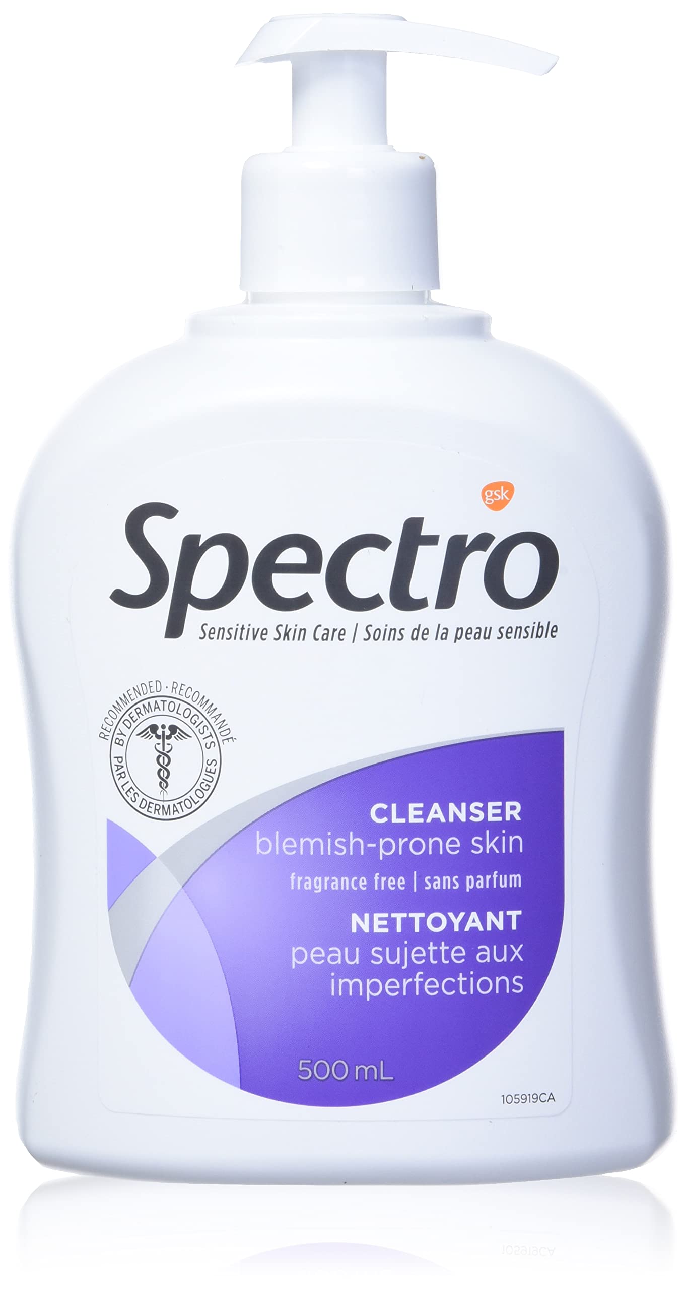 Spectro Jel Cleanser 500Ml (17 Fl.Oz.) Pump (For Blemish Prone Skin (Fragrance Free))