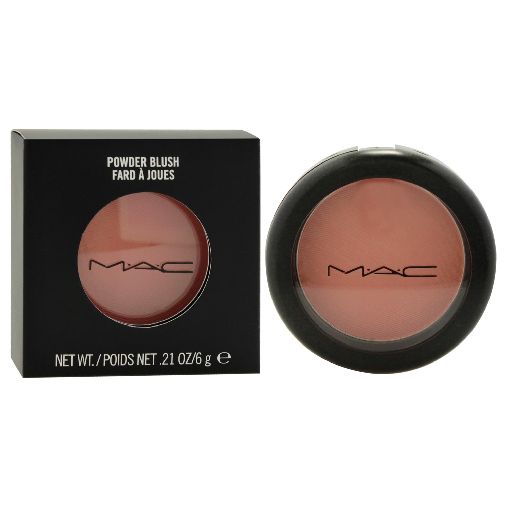 MAC Powder Blush - Melba, 0.21 oz, Cranberry - High-Quality Blush for Women