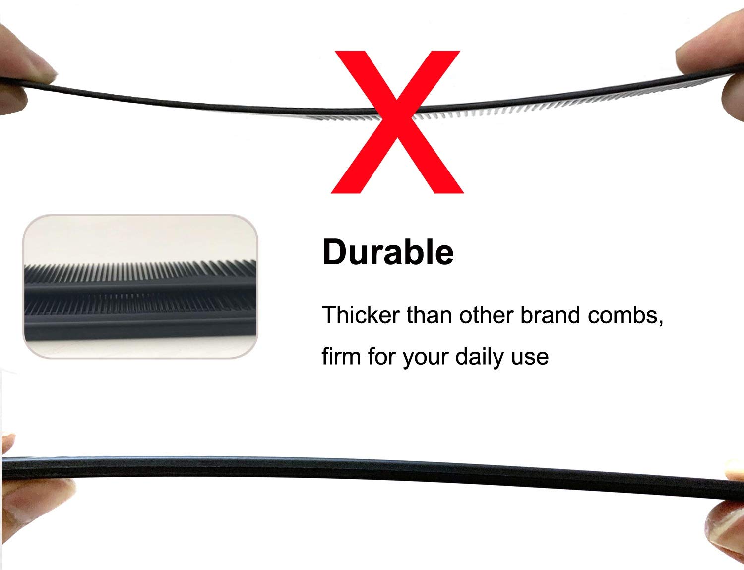 Aft90 Carbon Fiber Cutting Comb, Professional 8.15