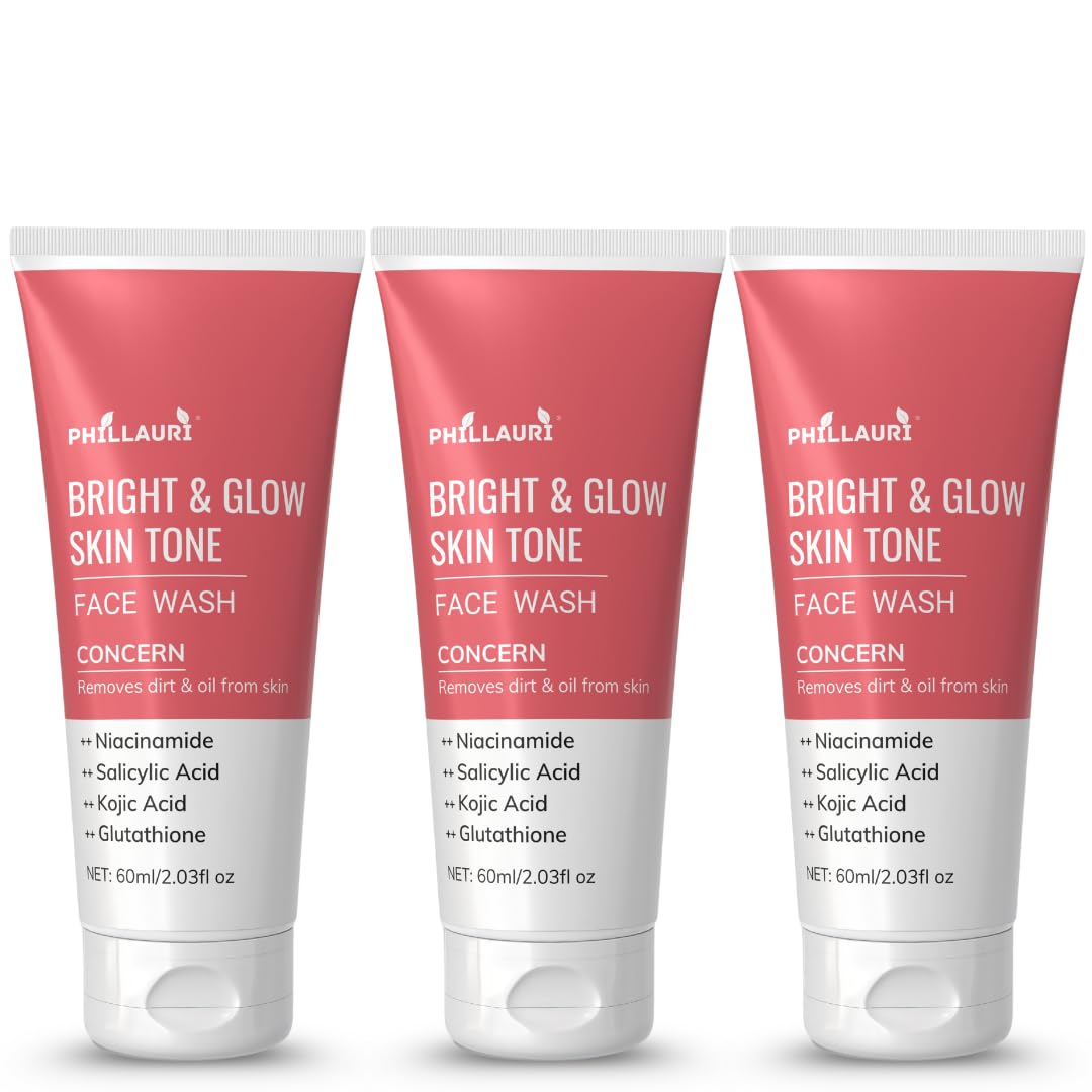 Bright Glow Face Wash | Brightening Face Wash | Reduces Pigmentation | Gentle Cleansers For Daily Skin Care | Gently Exfoliates 