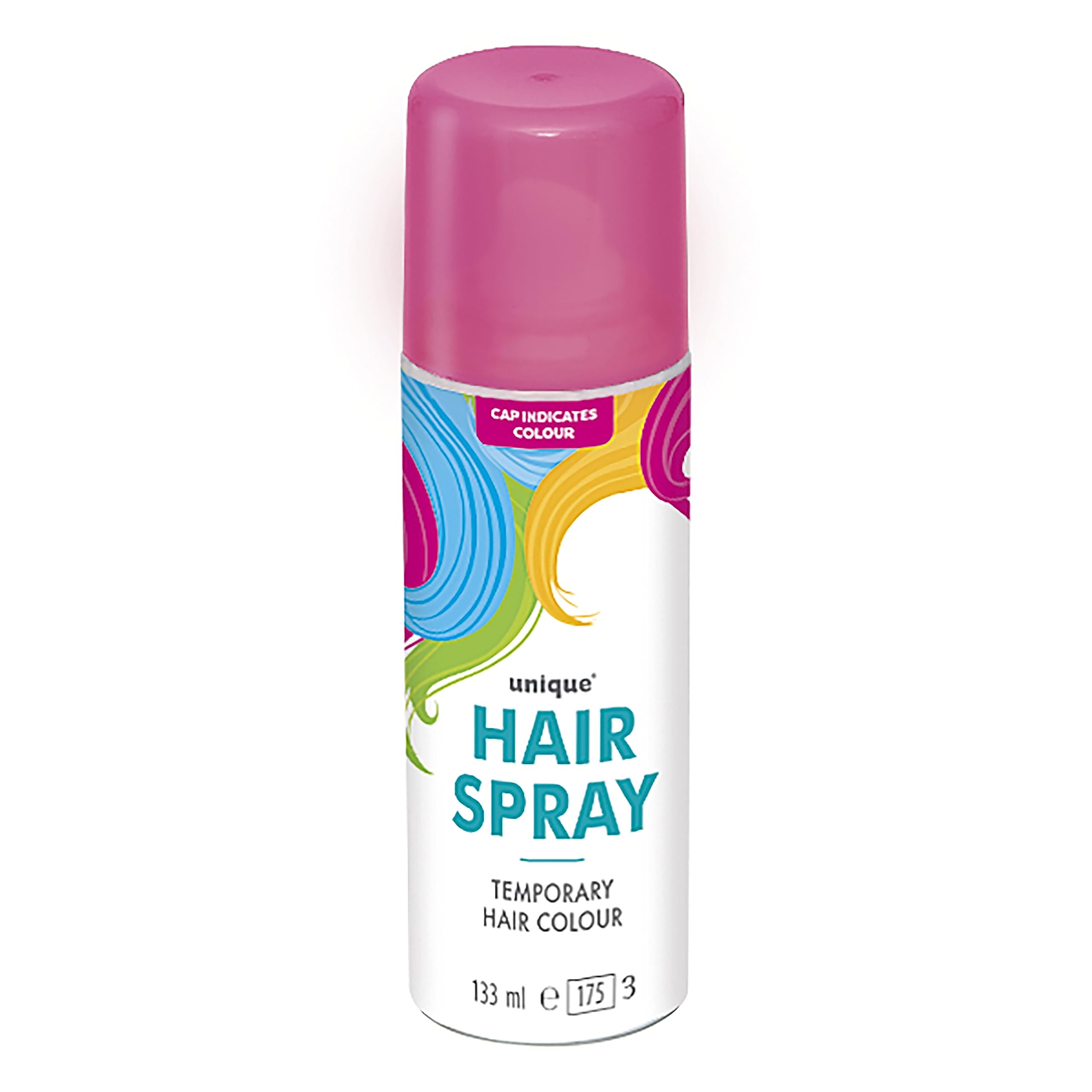 Neon Pink Temporary Hair Spray (4.5 fl. oz) 1 Count - Easy-to-Use Colorful Hair Styling for Festivals, Parties, and Events
