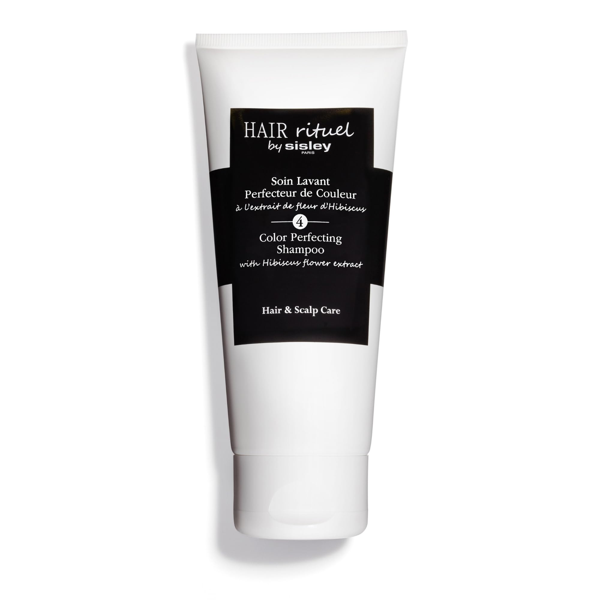 Sisley Paris Hair Rituel Color Perfecting Shampoo with Hibiscus Flower Extract - 200 mL - Gently Cleanses & Cares for Colored, H