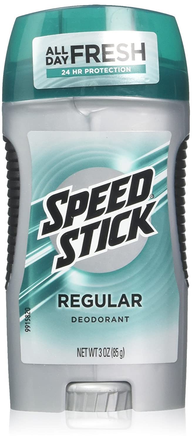 Speed Stick By Mennen Deodorant, Regular 3 Oz (Pack Of 4)