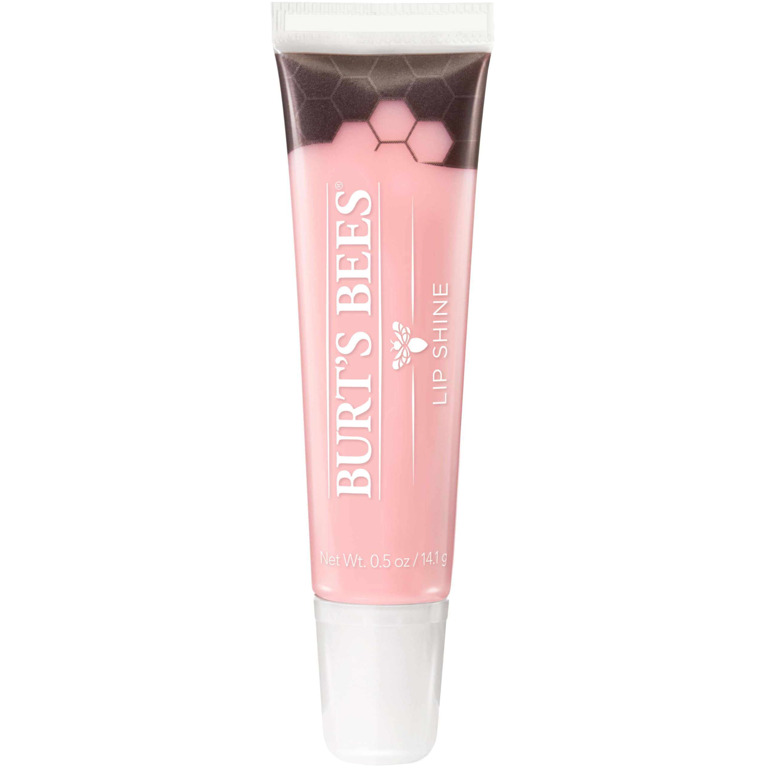 Burt'S Bees Lip Gloss, Lip Shine For Women, 100% Natural Makeup, Whisper