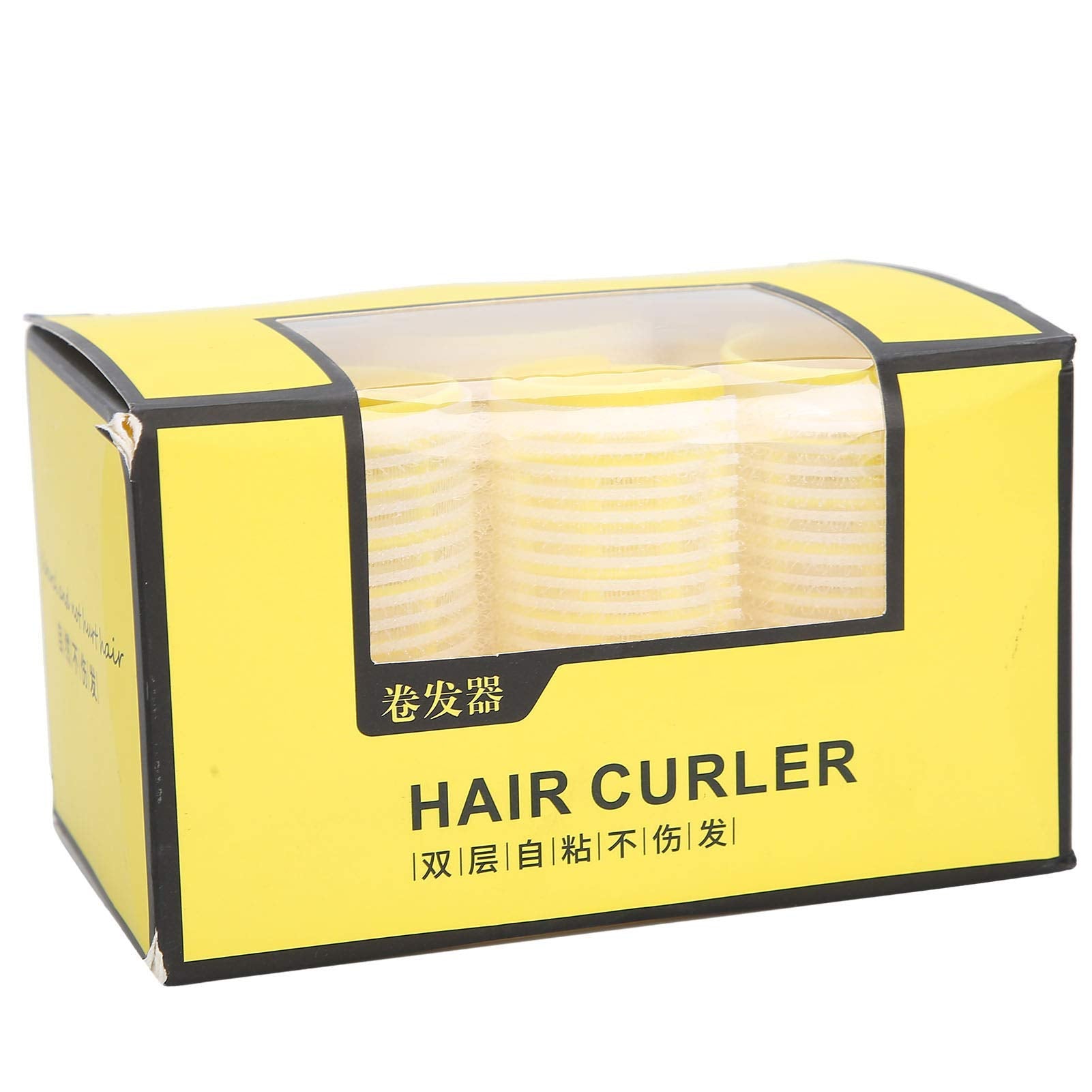 6pcs Self Grip Hair Rollers Set, Double Layers Air Bangs Hair Curlers,Self Holding Salon Hairdressing Curlers, DIY Curly Hairsty