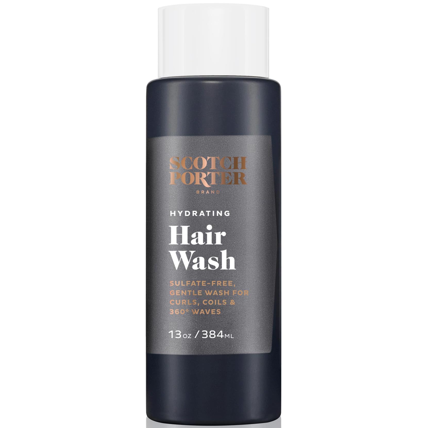 Scotch Porter Hydrating Hair Wash For Men | Gentle Shampoo Promotes Softness, Shine & Scalp Health | Free Of Parabens, Sulfates
