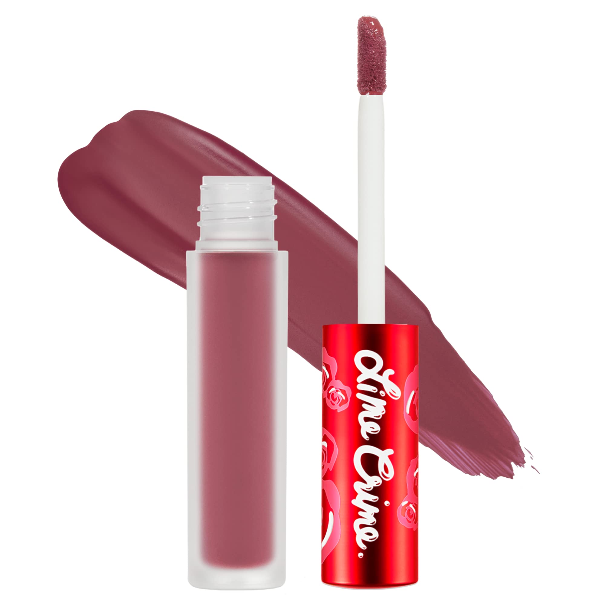 Lime Crime Velvetines Liquid Matte Lipstick, Sasha (Toasted Rose)  Bold, Long Lasting Shades & Lip Lining  Stellar Color & Hig