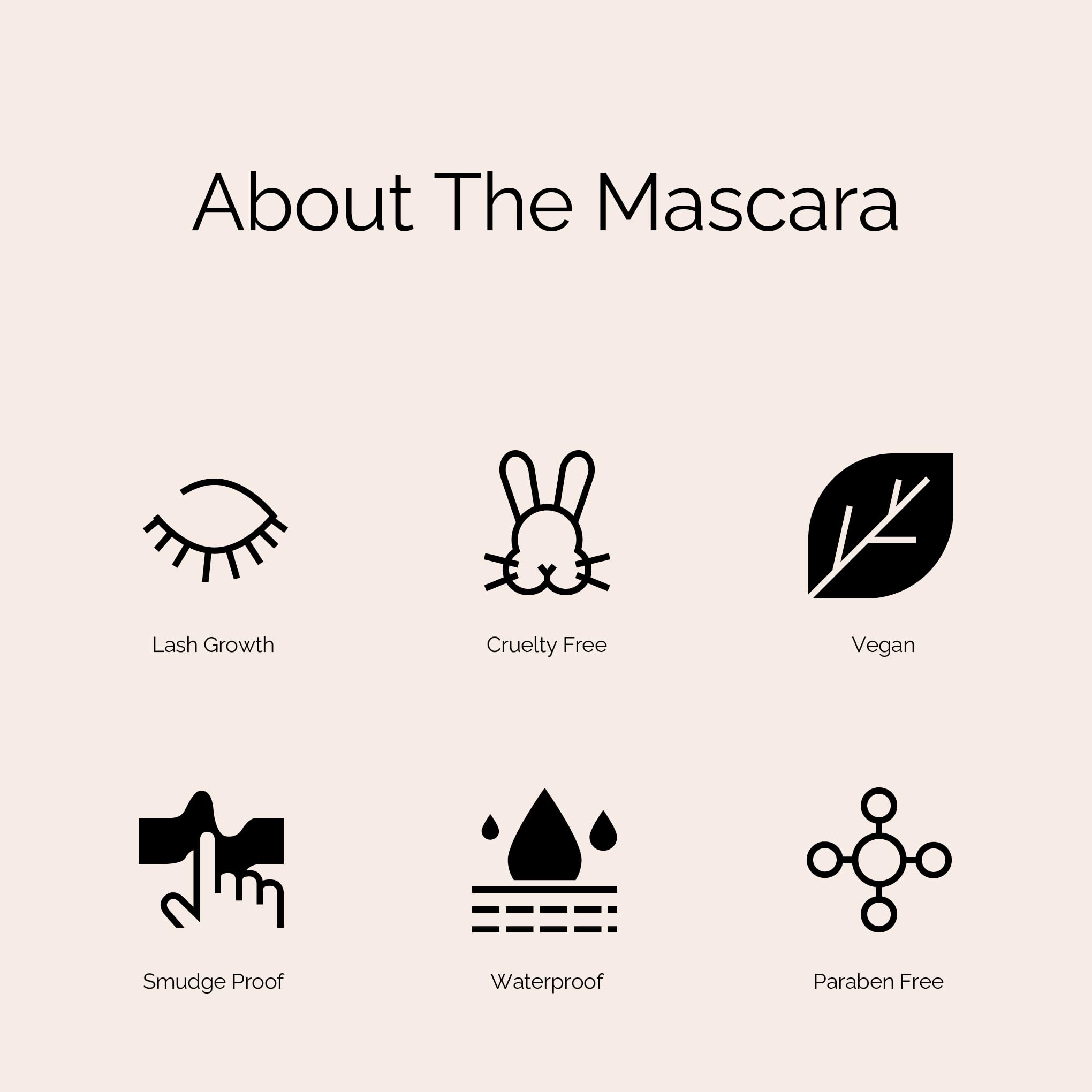 OFIR Waterproof Mascara | Vegan, Cruelty-Free | Flake-Free, Volumizing, Lengthening | 0.29 Fl Oz | Licorice Black
