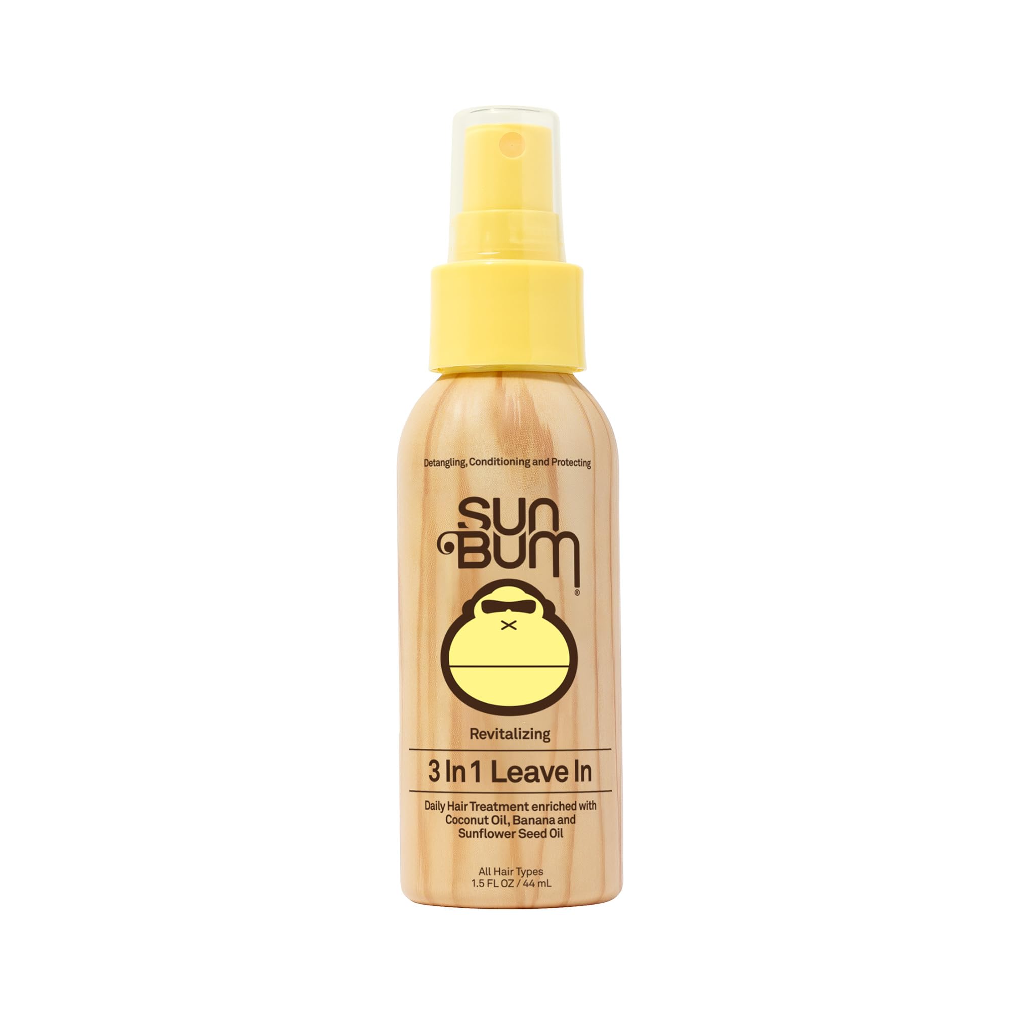 Sun Bum Beach Formula 3-in-1 Leave-in Hair Conditioner Spray, 1.5 Ounce