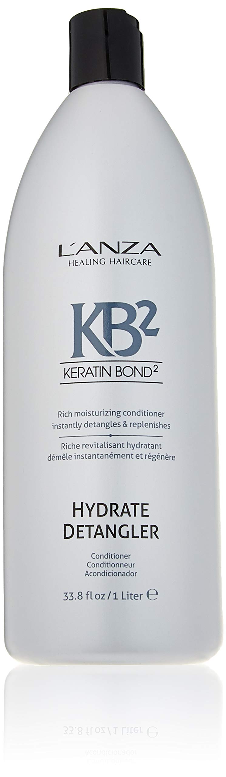 LANZA Kb2 Hydrate Detangler, 33.8 Ounce